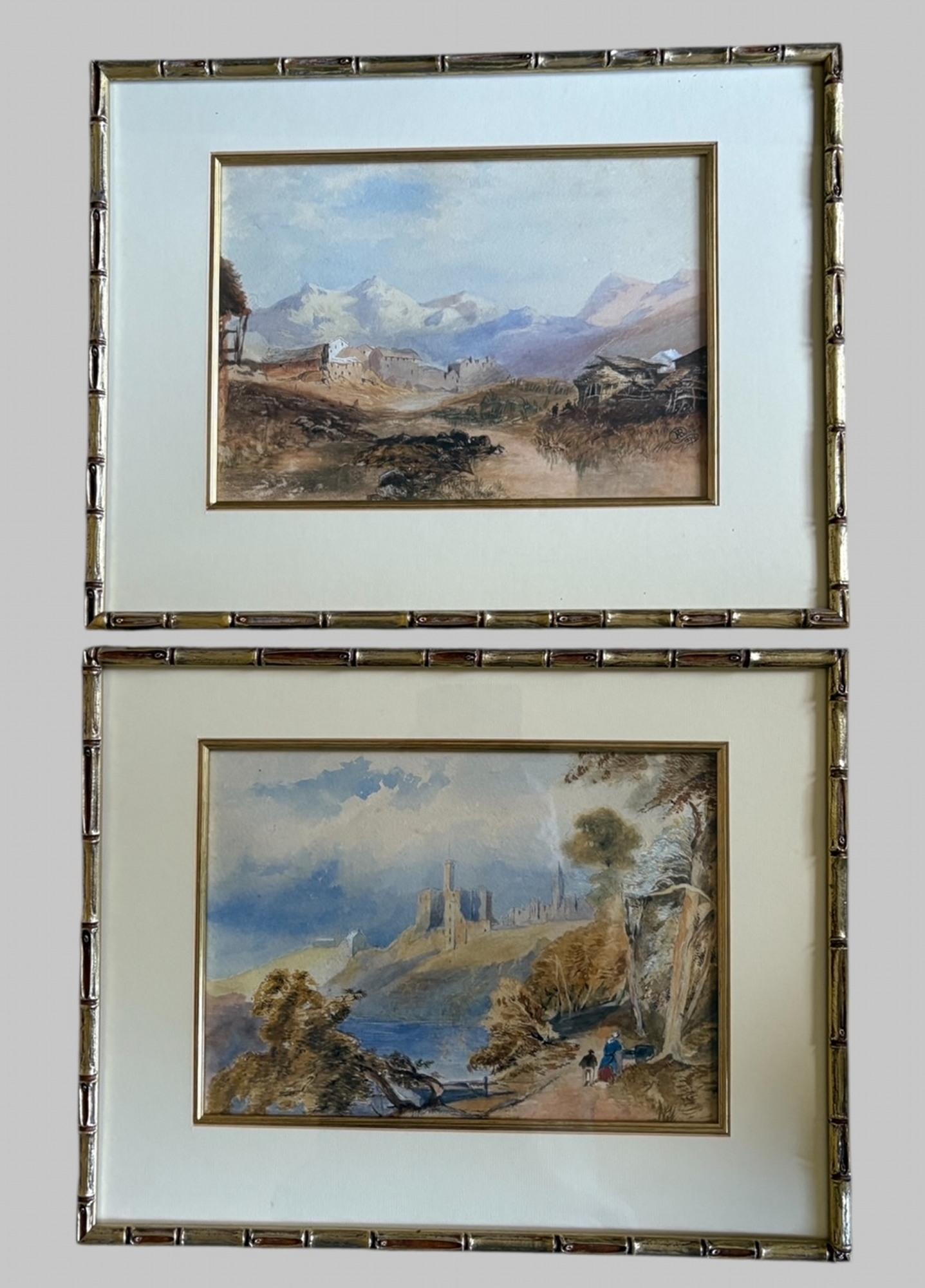 A Pair of Attractive Mid 19th Century Watercolours (1 of 7)