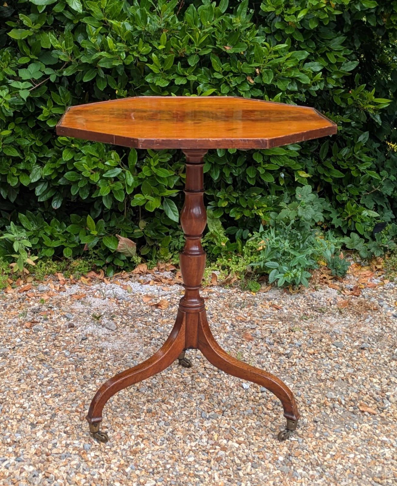 Regency Mahogany Table with Tilt Top Action (1 of 9) Regency Mahogany Table with Tilt Top Action (1 of 9)