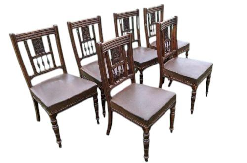 Set of Six Late Victorian Walnut Dining Chairs (1 of 6) Set of Six Late Victorian Walnut Dining Chairs (1 of 6)