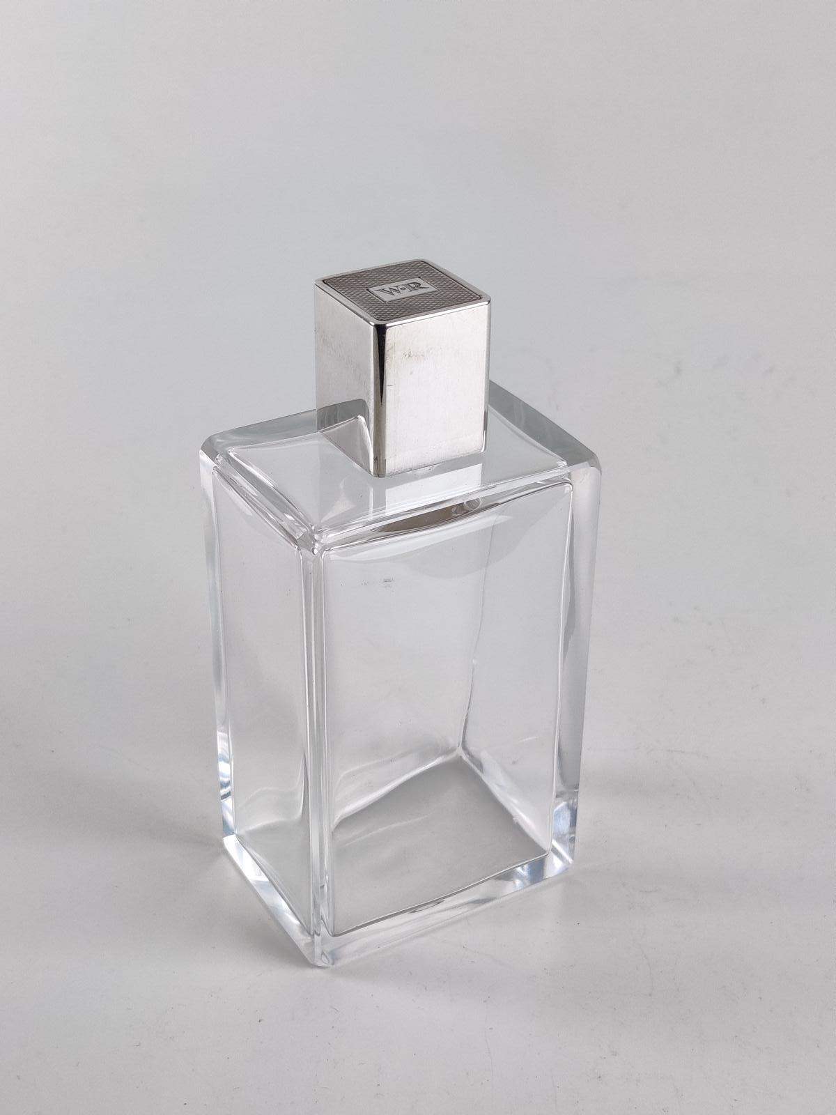 Art Deco Silver Topped Scent/Cologne Bottle (1 of 14)