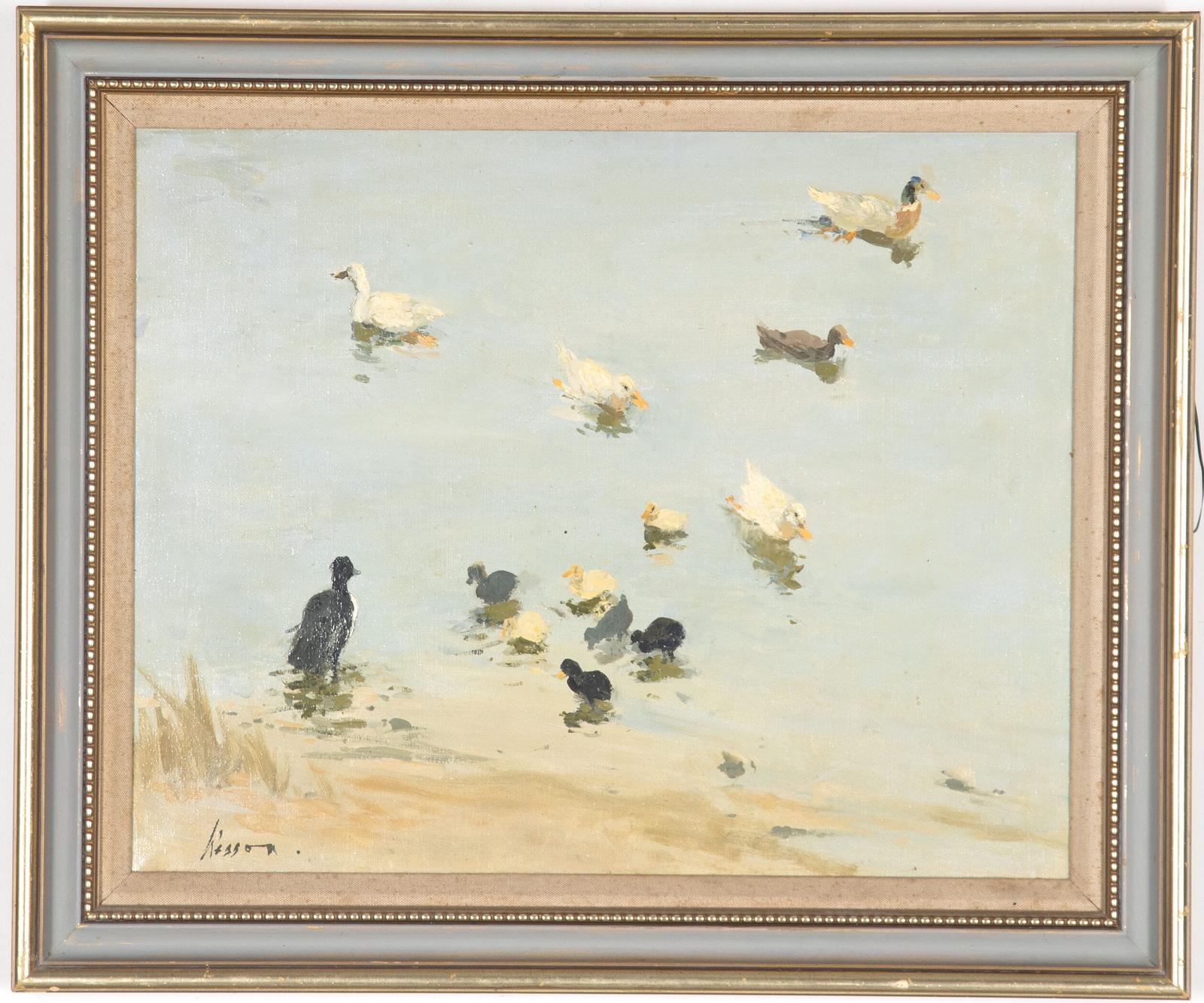 Edward Wesson R.I, R.B.A, R.S.M.A Oil on Canvas (1 of 3) Edward Wesson R.I, R.B.A, R.S.M.A Oil on Canvas (1 of 3)