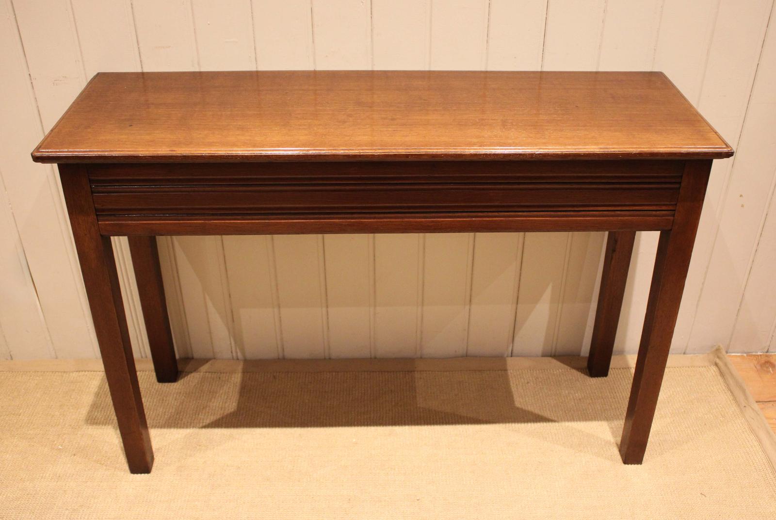 Late 19th Century Oak Hall Table (1 of 12) Late 19th Century Oak Hall Table (1 of 12)