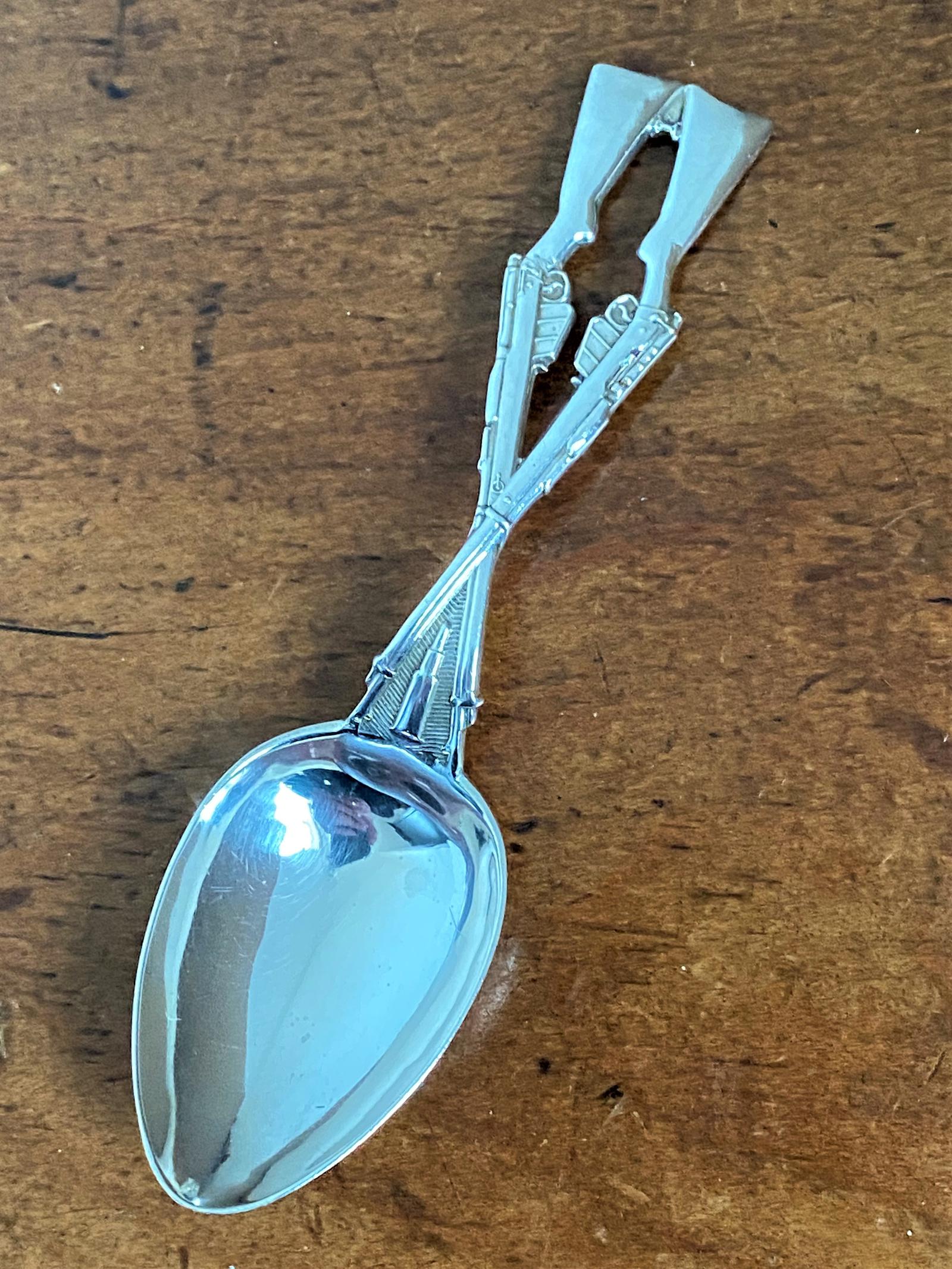 Antique Silver Inter War Military Prize Spoon - Birmingham 1929 (1 of 8) Antique Silver Inter War Military Prize Spoon - Birmingham 1929 (1 of 8)