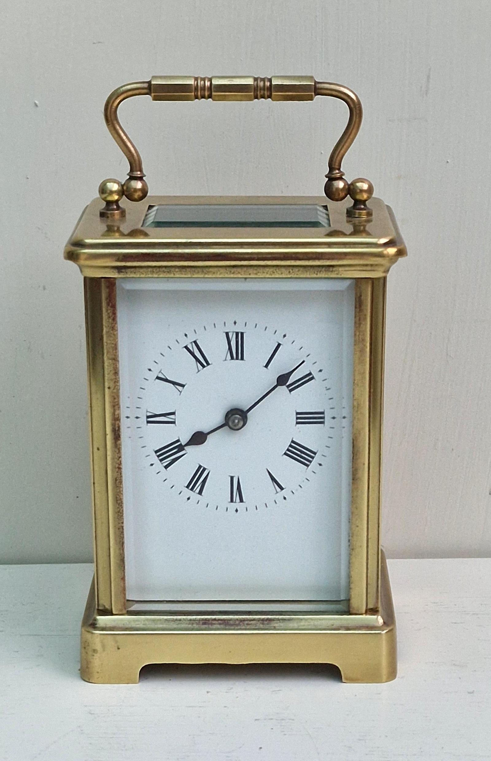 French Brass Cased Carriage Clock (1 of 5) French Brass Cased Carriage Clock (1 of 5)