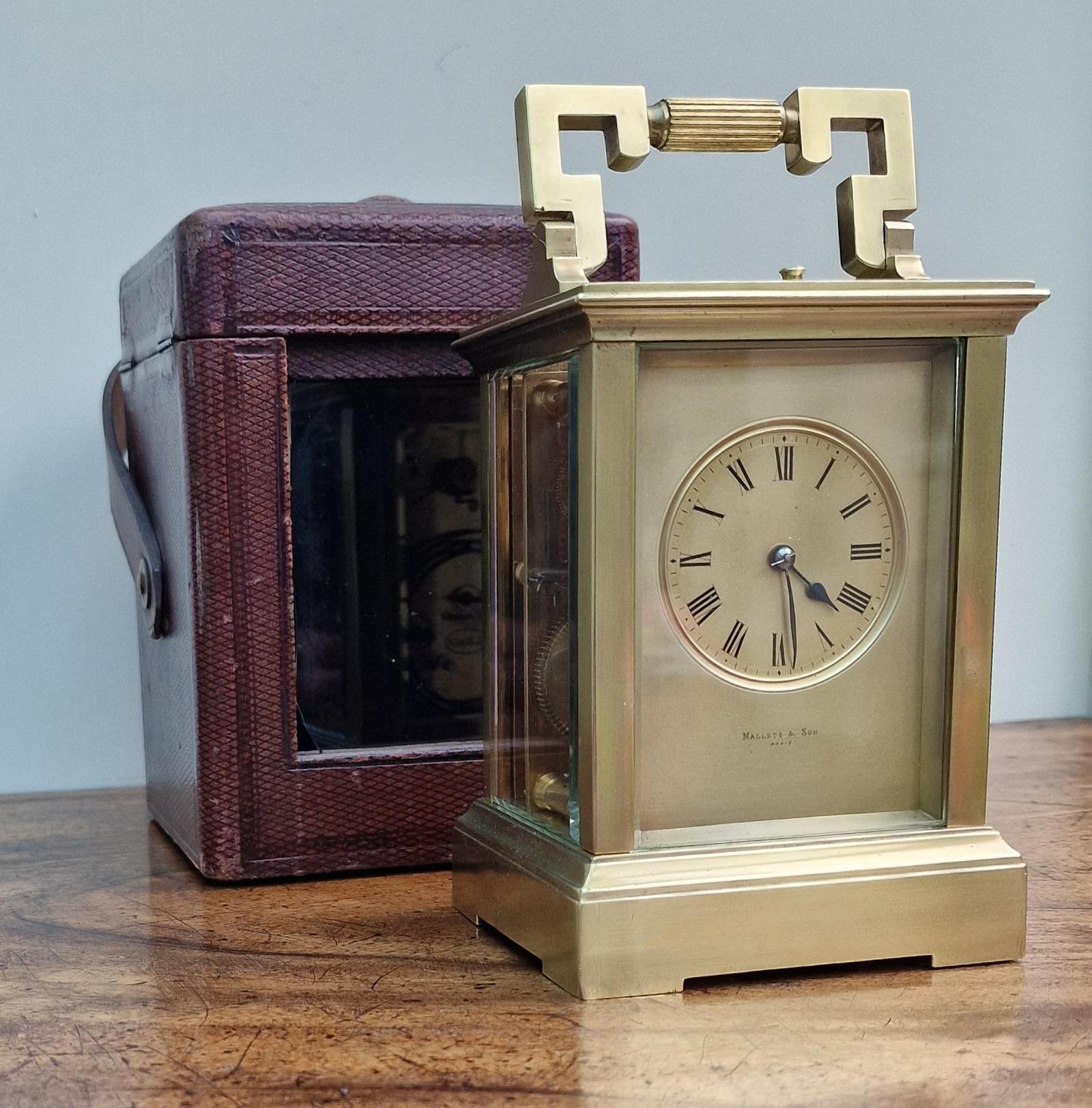 Mallett & Son Strike & Repeat Carriage Clock (1 of 8) Mallett & Son Strike & Repeat Carriage Clock (1 of 8)