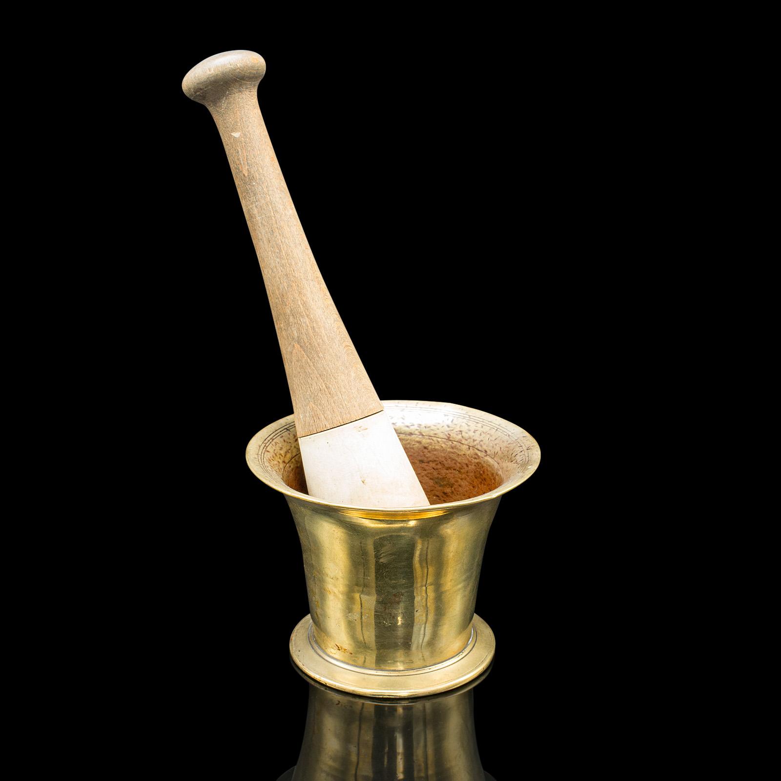 Antique Chemist's Mortar & Pestle, French Bronze Apothecary Aid c.1900 (1 of 11) Antique Chemist's Mortar & Pestle, French Bronze Apothecary Aid c.1900 (1 of 11)