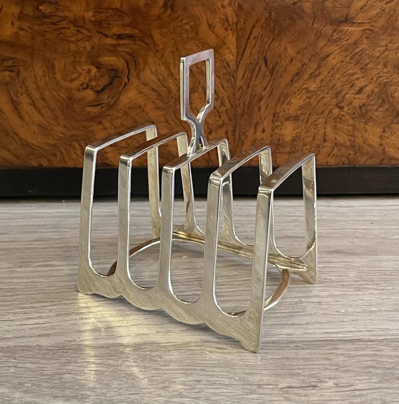 Art Deco Solid Silver Toast Rack (1 of 8) Art Deco Solid Silver Toast Rack (1 of 8)