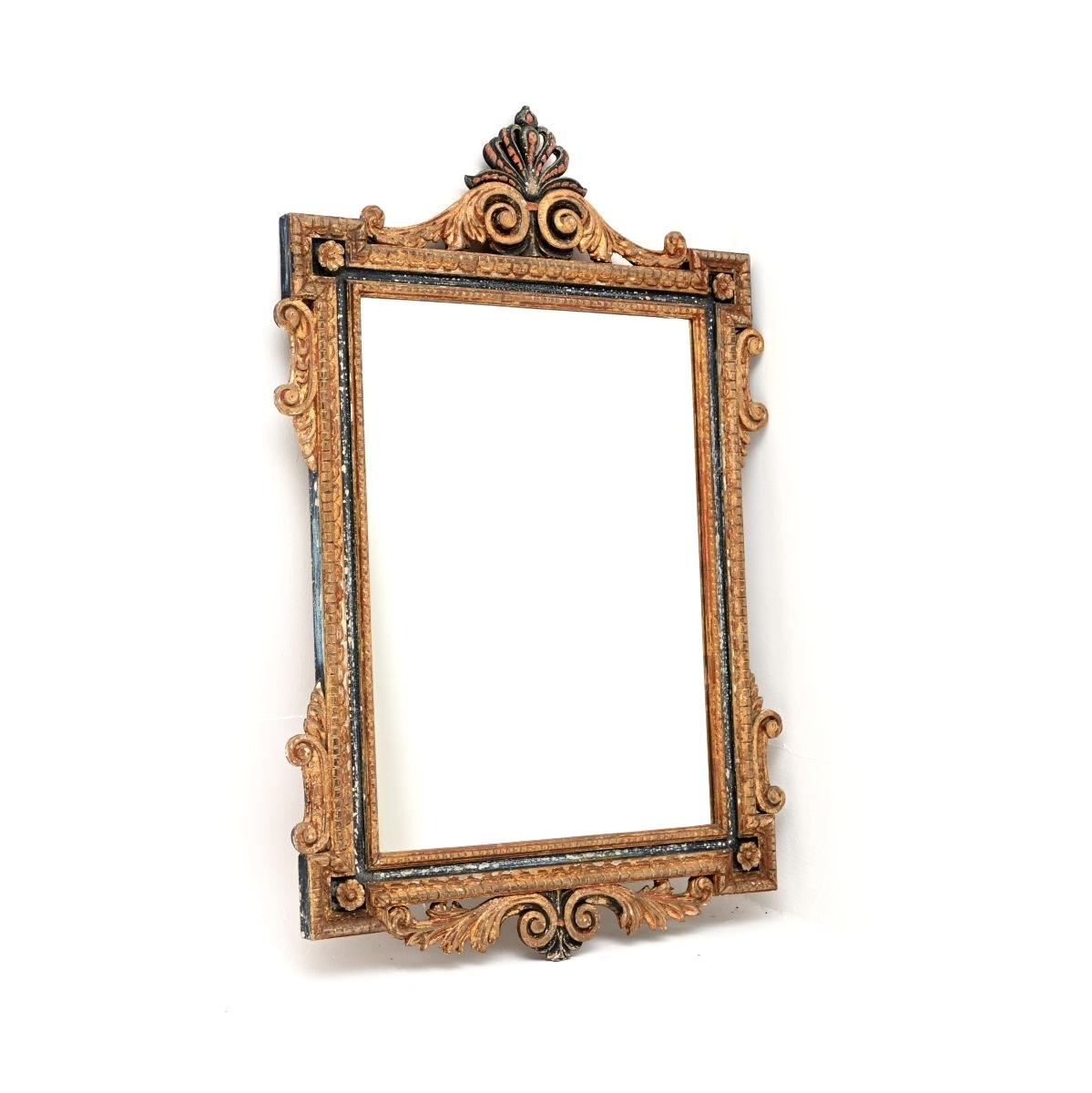 Antique Italian Giltwood Mirror (1 of 10) Antique Italian Giltwood Mirror (1 of 10)