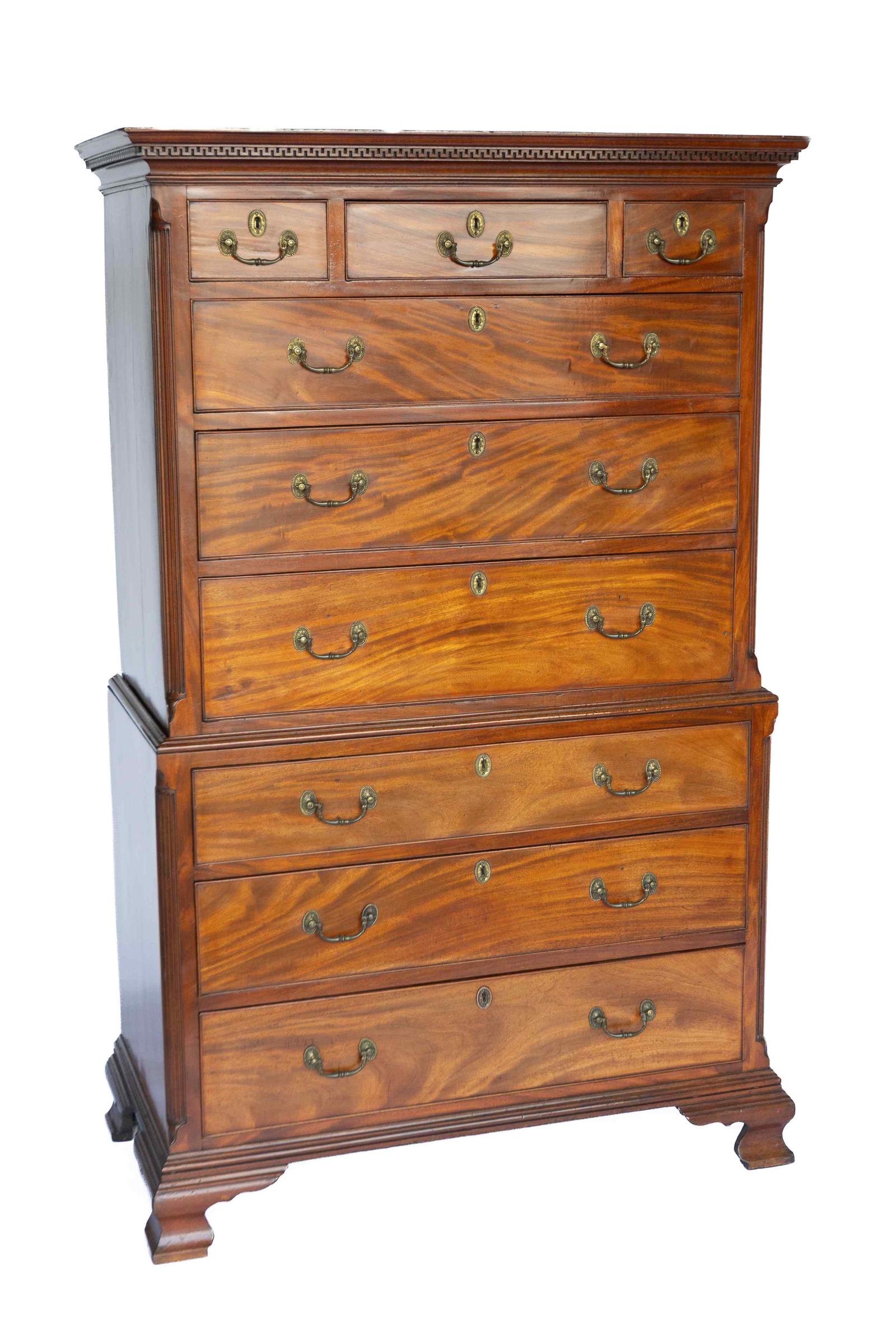 George III Mahogany Chest on Chest Tallboy (1 of 7) George III Mahogany Chest on Chest Tallboy (1 of 7)
