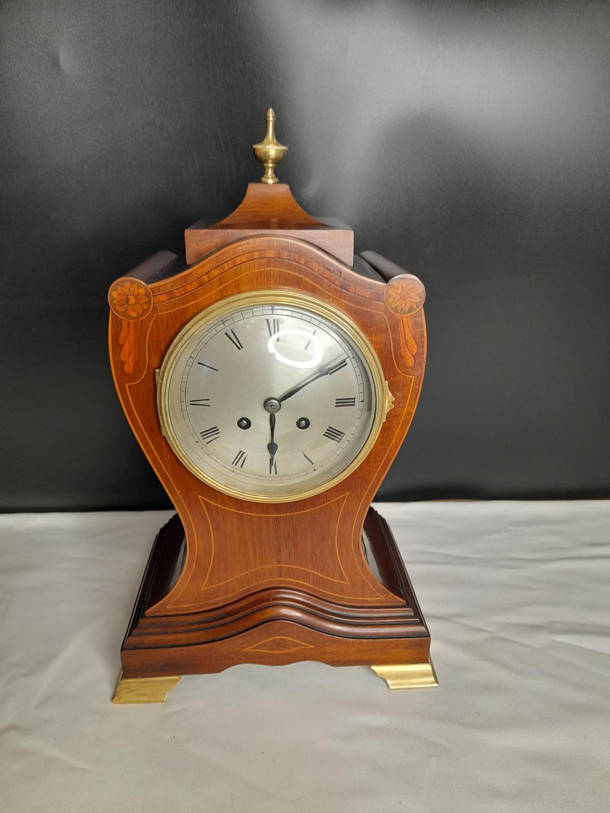 Art Nouveau Striking Bracket / Mantel Clock (1 of 6)