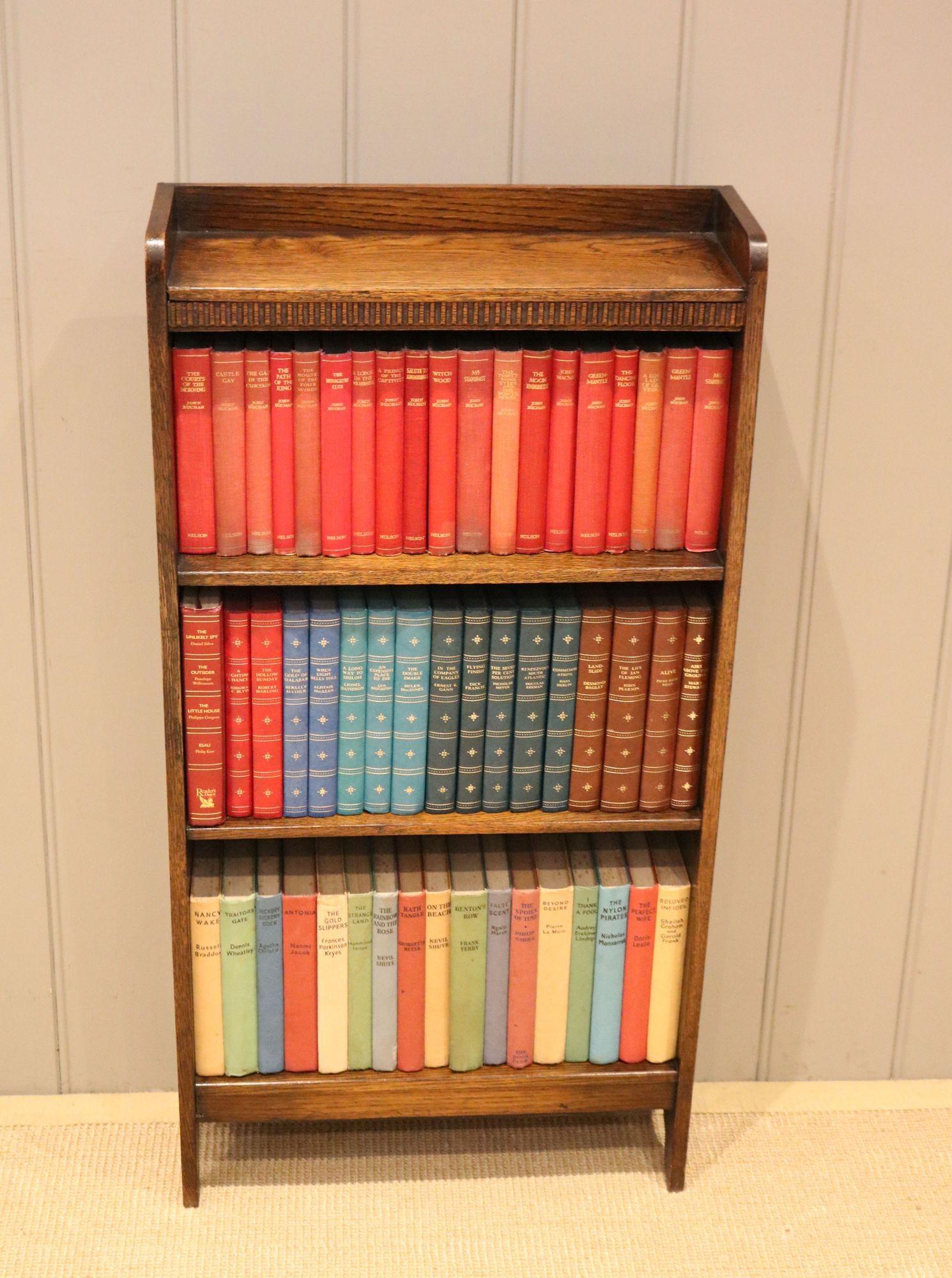 Small Oak Open Bookcase (1 of 9) Small Oak Open Bookcase (1 of 9)