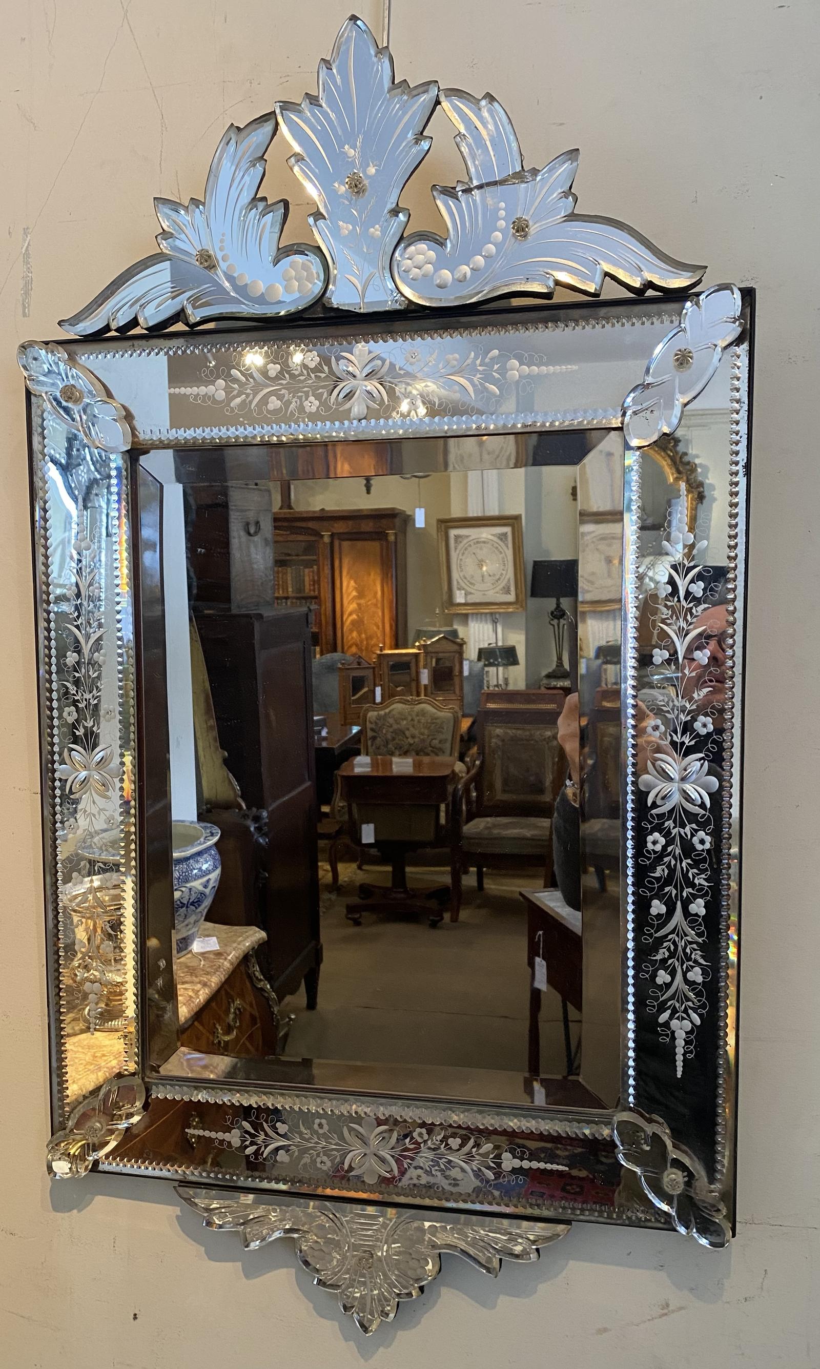 Antique Venetian Mirror (1 of 6) Antique Venetian Mirror (1 of 6)