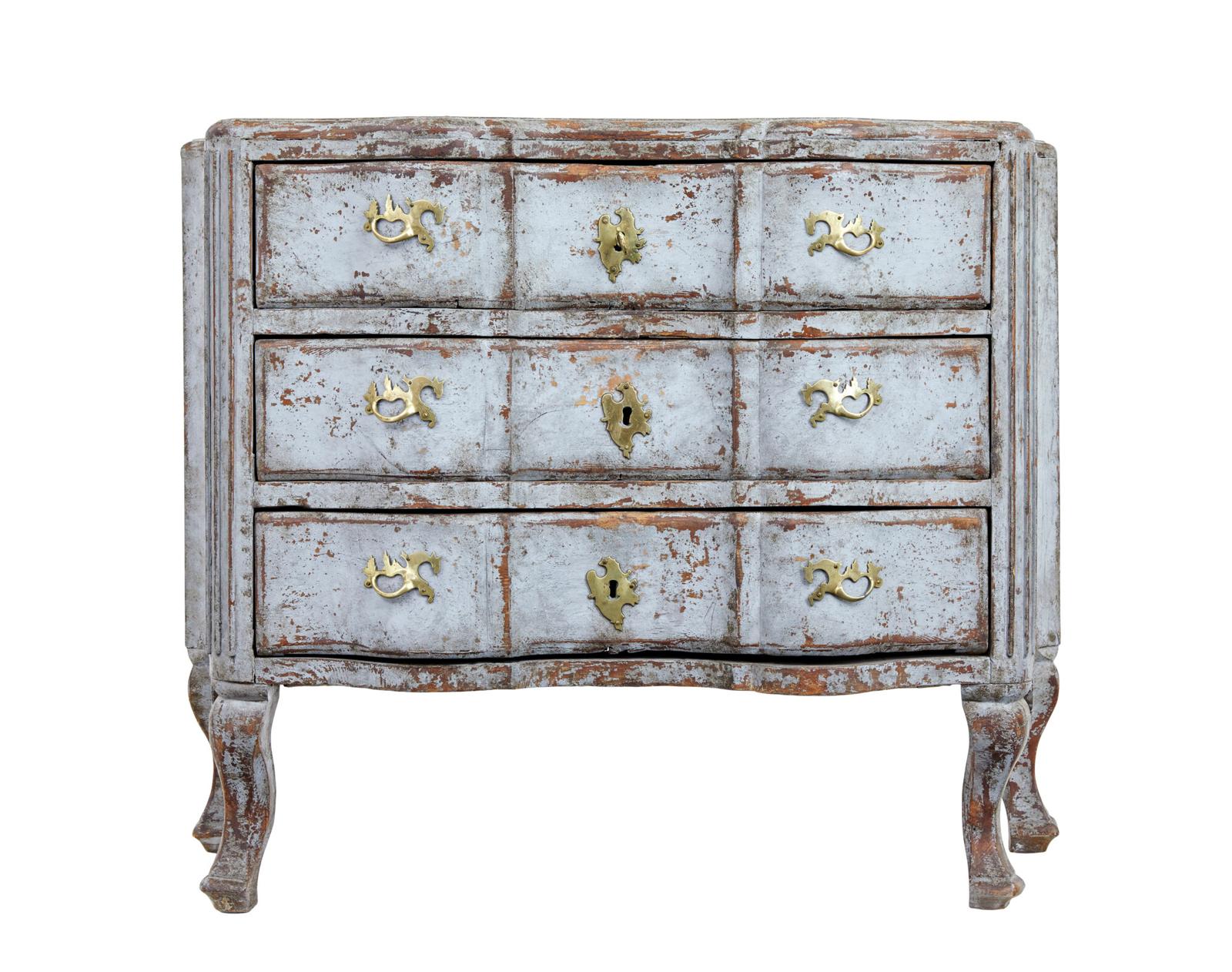 Swedish 19th Century Hand Painted Gustavian Chest of Drawers (1 of 10) Swedish 19th Century Hand Painted Gustavian Chest of Drawers (1 of 10)