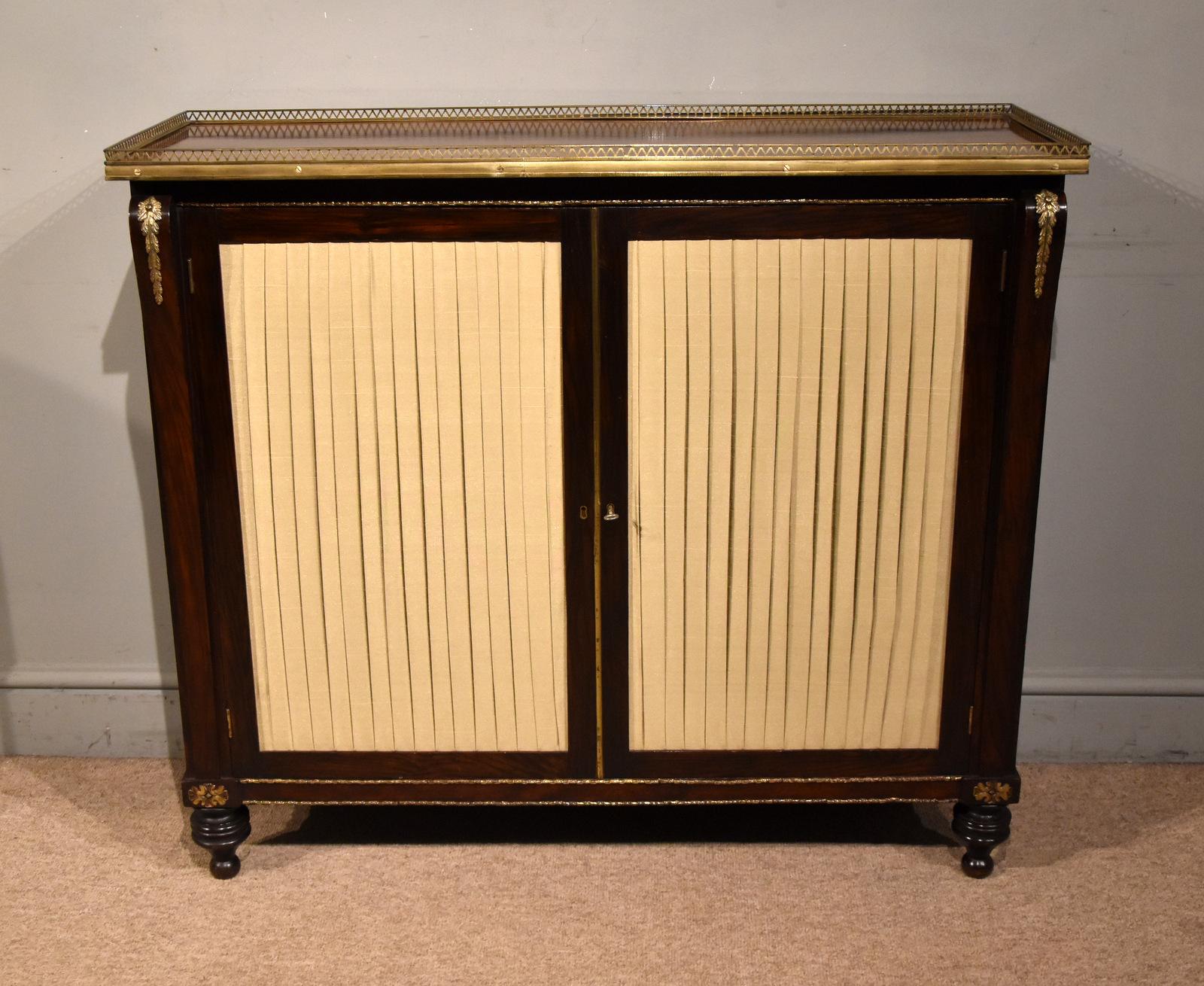 Regency Faux Rosewood Side Cabinet (1 of 7) Regency Faux Rosewood Side Cabinet (1 of 7)