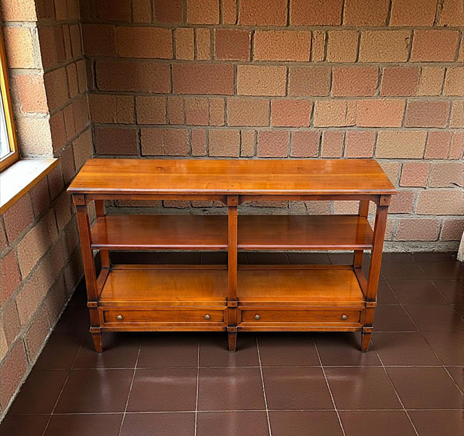 Good Quality French Cherry Bookcase (1 of 10)