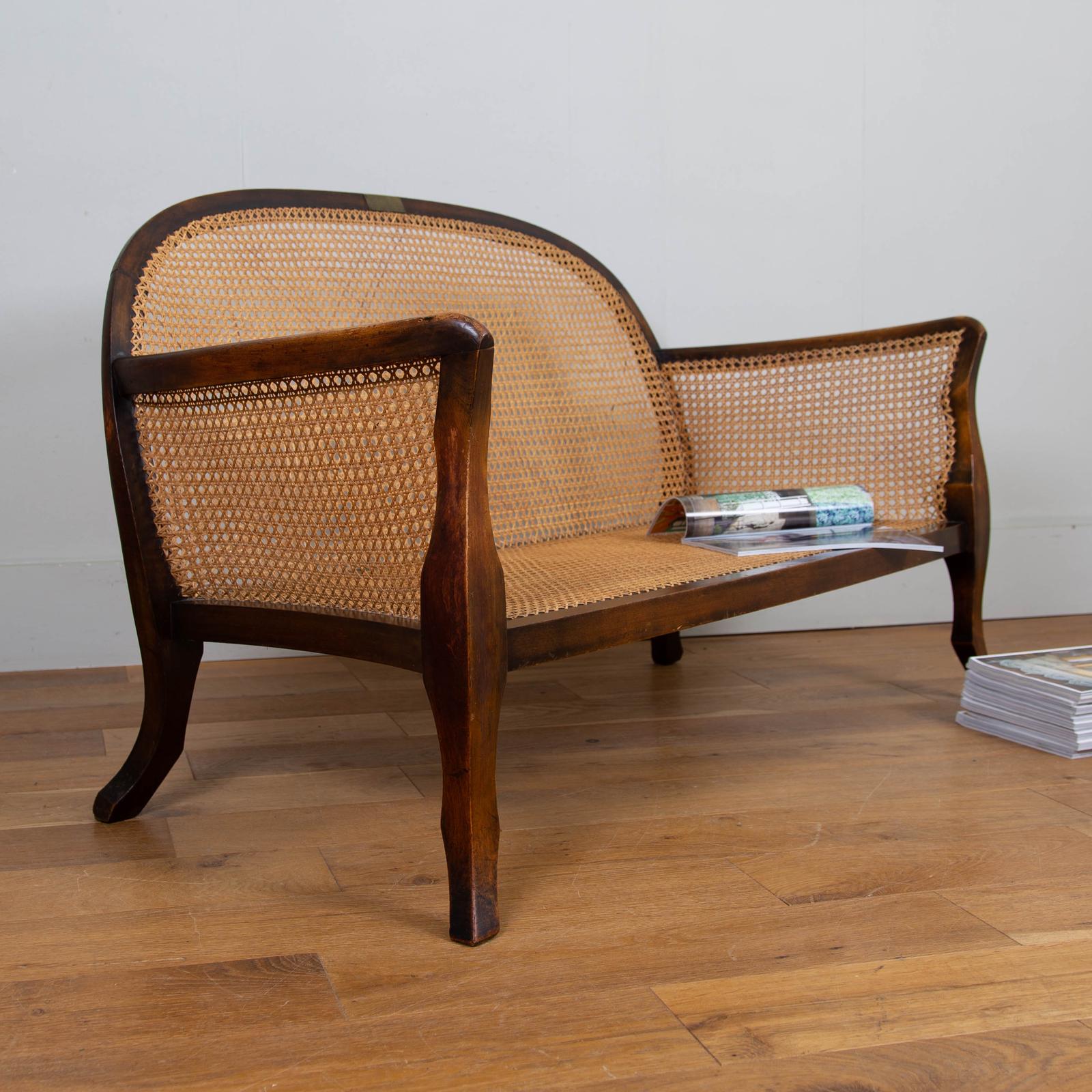 Very Attractive 1920s Art Deco Vintage Bergere Sofa (1 of 14) Very Attractive 1920s Art Deco Vintage Bergere Sofa (1 of 14)