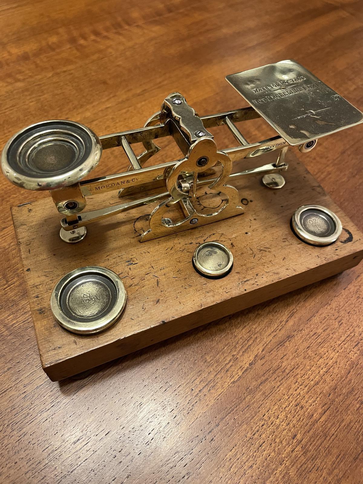 Sampson Mordan Postal Scales (1 of 7)