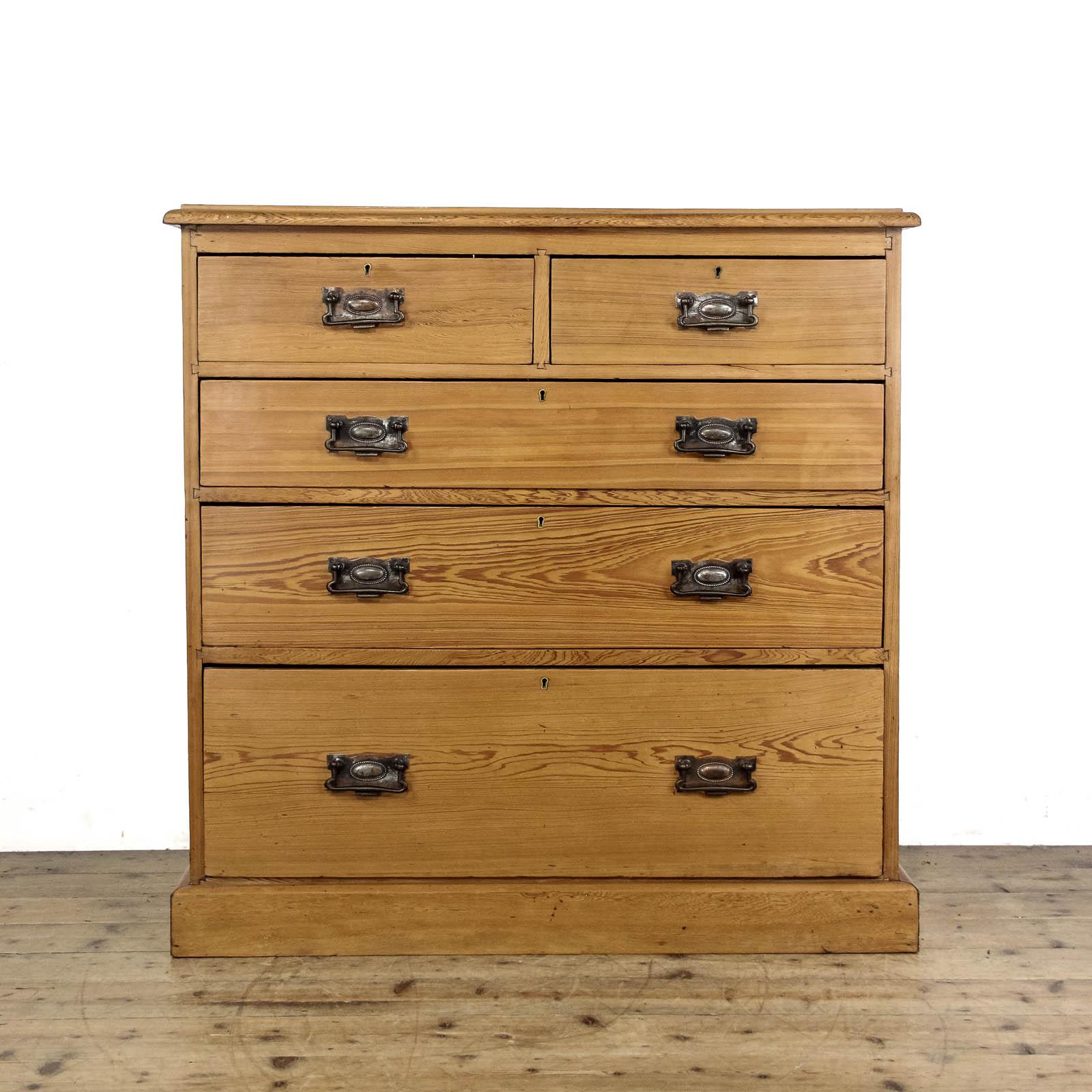 Antique Pine Chest of Drawers (1 of 10)