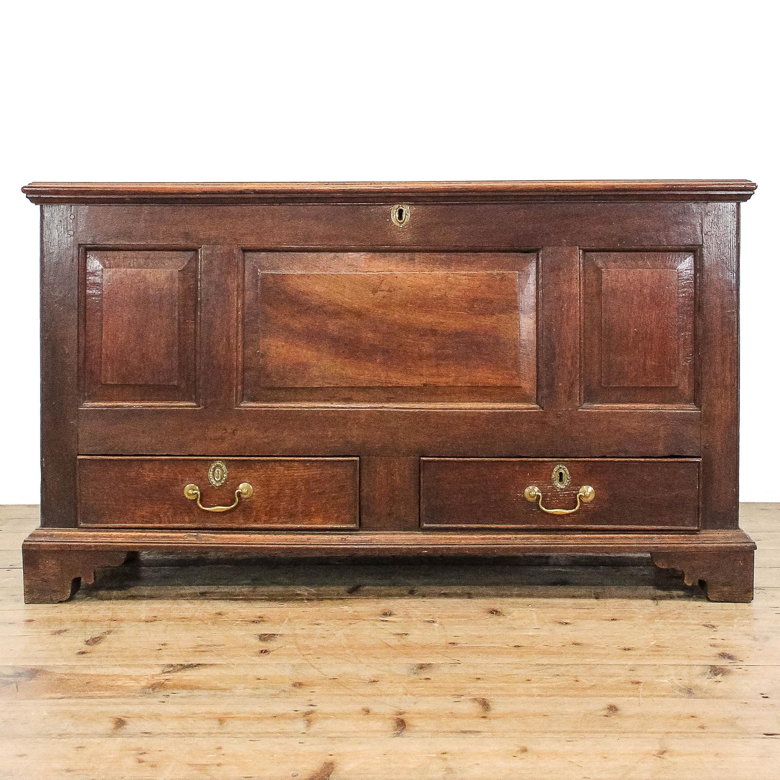 Antique George III Oak Mule Chest (1 of 13) Antique George III Oak Mule Chest (1 of 13)