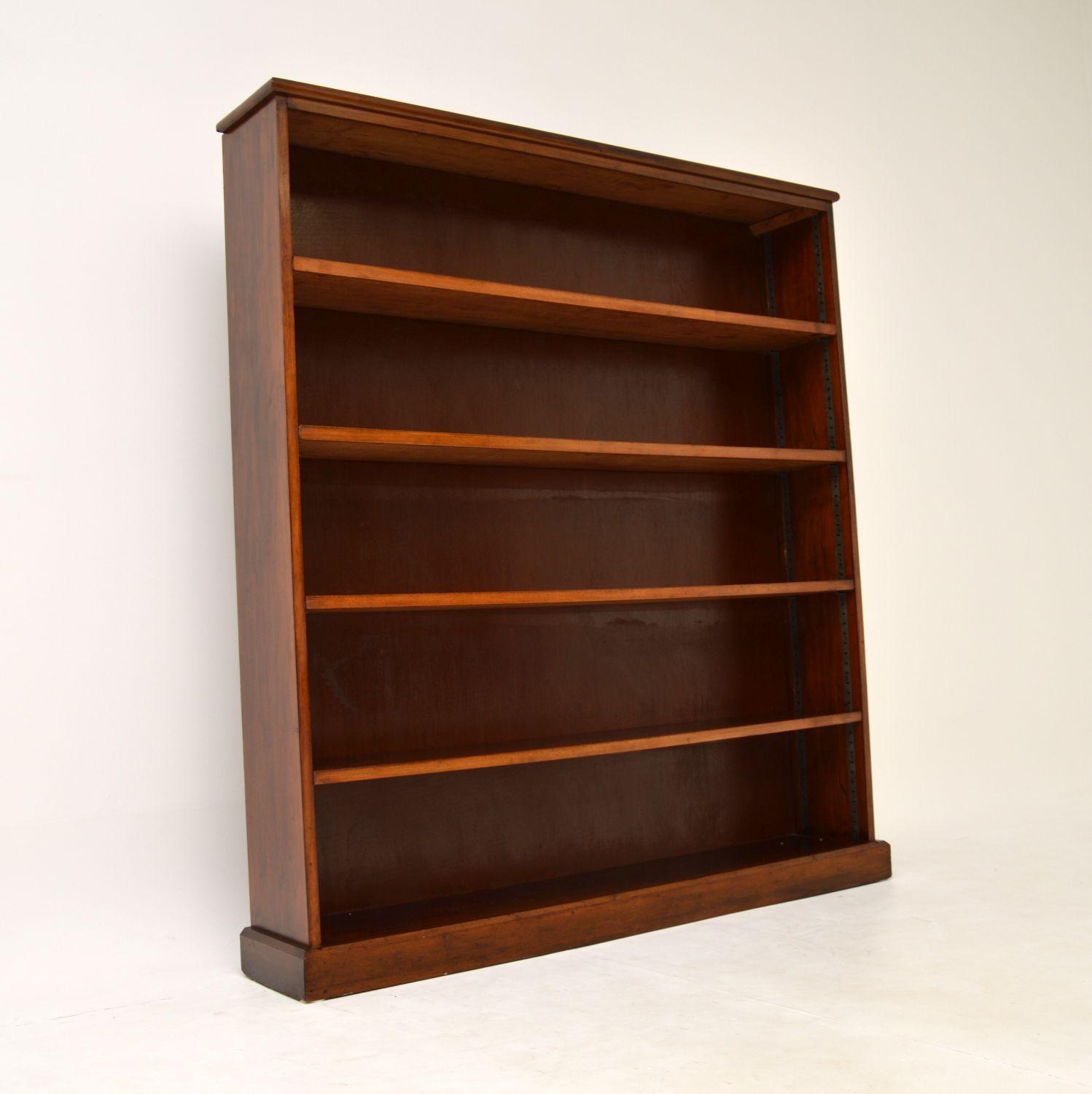 Antique Mahogany Open Bookcase (1 of 12) Antique Mahogany Open Bookcase (1 of 12)