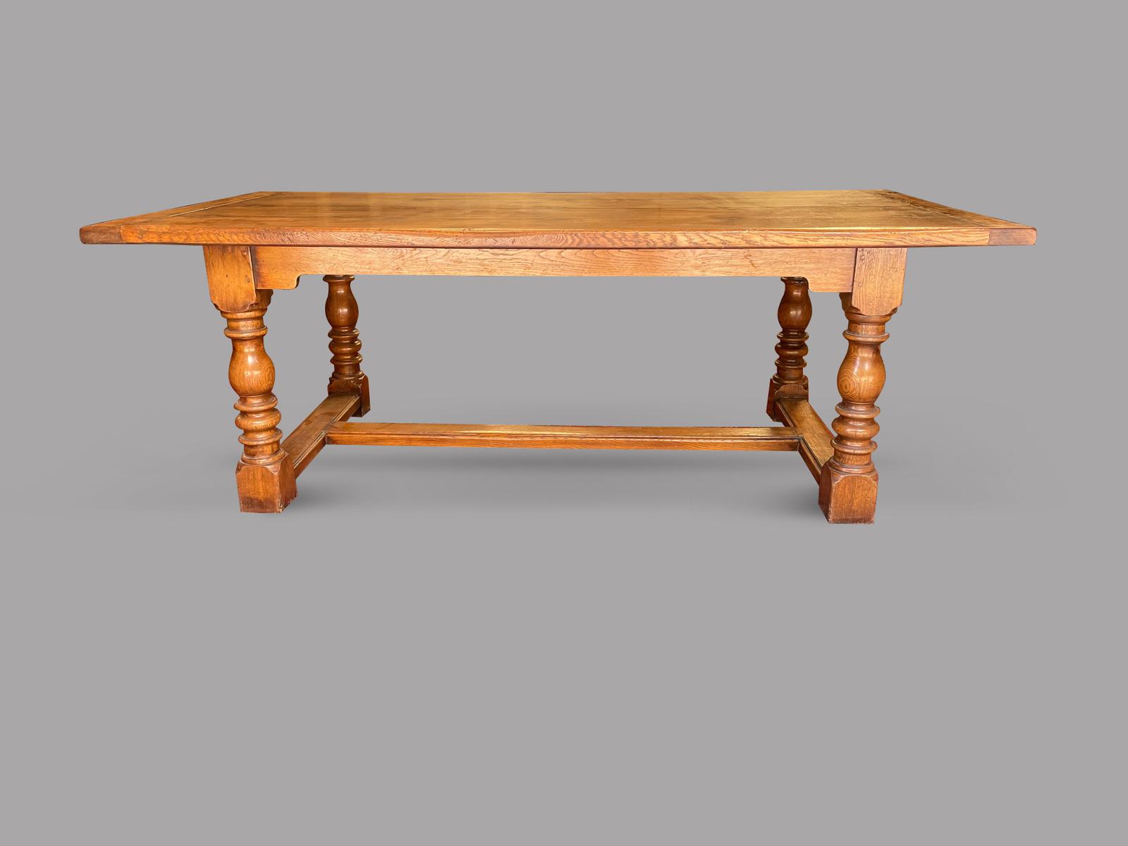 Oak Refectory / Dining Table c.1900 (1 of 5) Oak Refectory / Dining Table c.1900 (1 of 5)