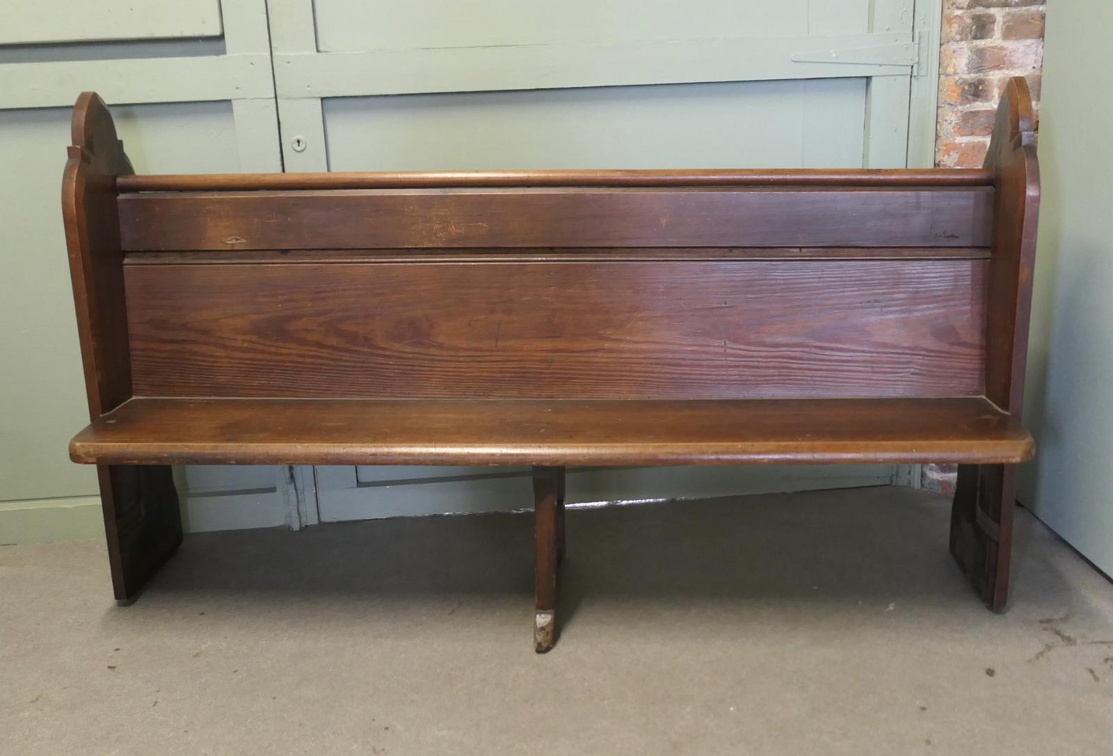 2 Pitch Pine Arts and Crafts Church Pews or Benches (1 of 7) 2 Pitch Pine Arts and Crafts Church Pews or Benches (1 of 7)