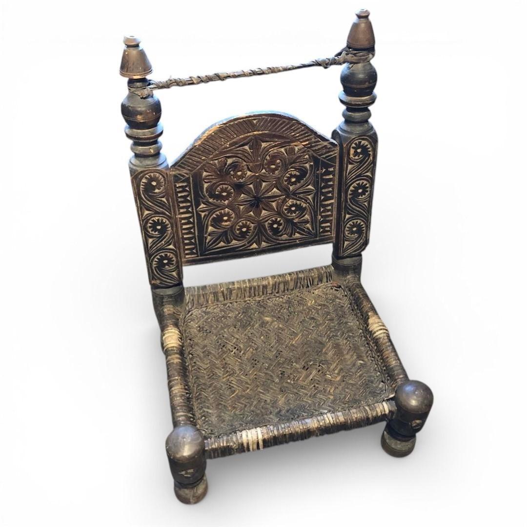 Antique Traditional Low Pidha Chair Handmade in Pakistan Swat Valley (1 of 12) Antique Traditional Low Pidha Chair Handmade in Pakistan Swat Valley (1 of 12)