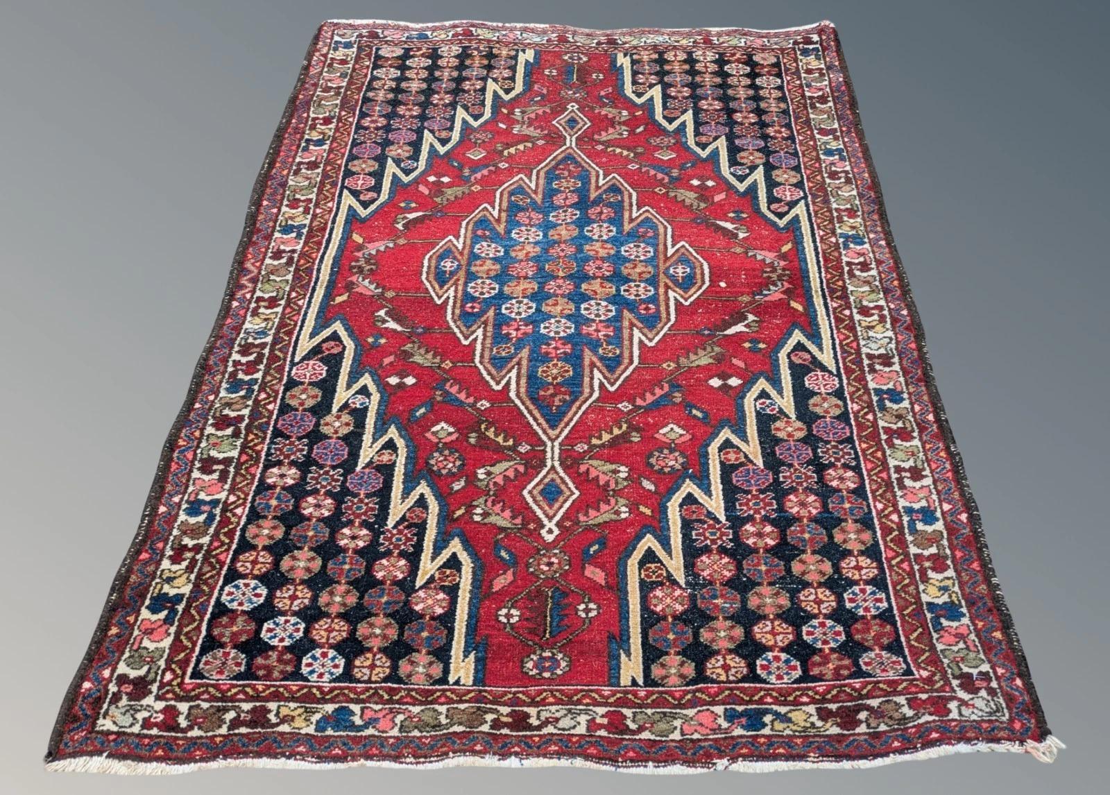Antique Mazlaghan Carpet (1 of 6) Antique Mazlaghan Carpet (1 of 6)