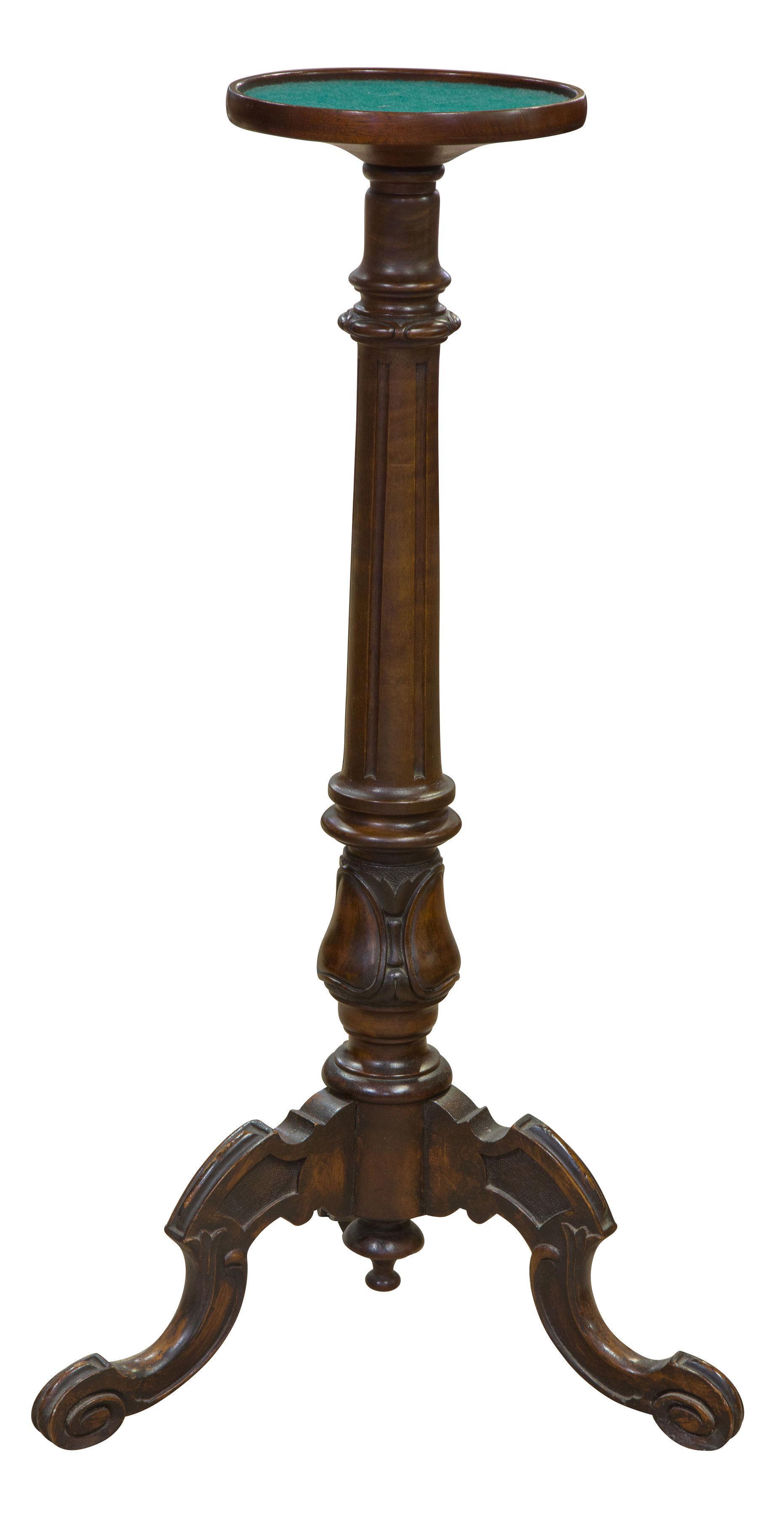 Mahogany torchere (1 of 1)