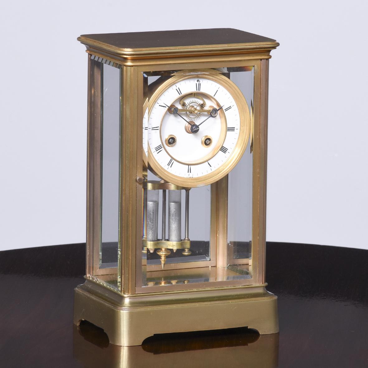 Victorian 4 Glass Mantle Clock (1 of 5) Victorian 4 Glass Mantle Clock (1 of 5)