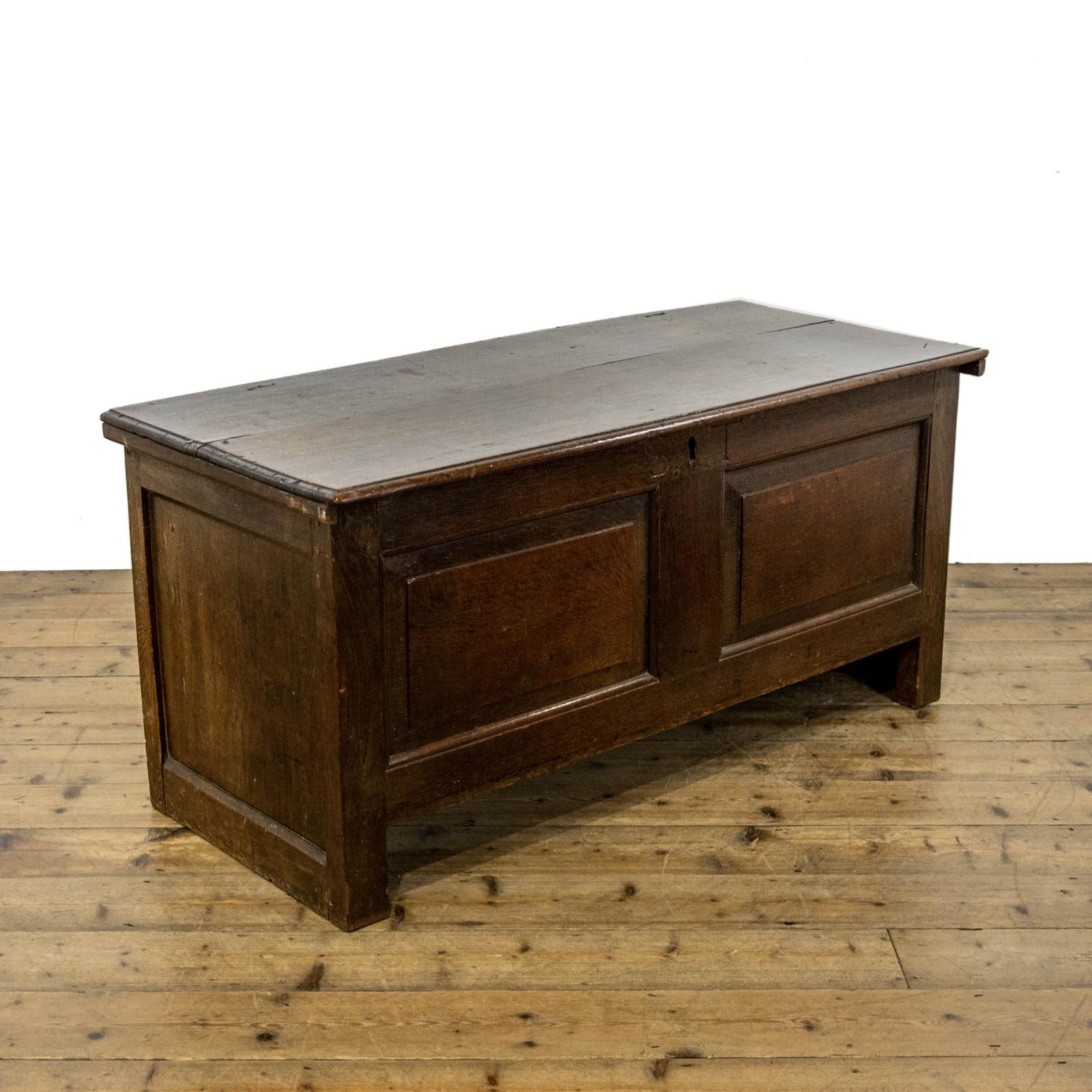 18th Century Antique Oak Coffer (1 of 11)