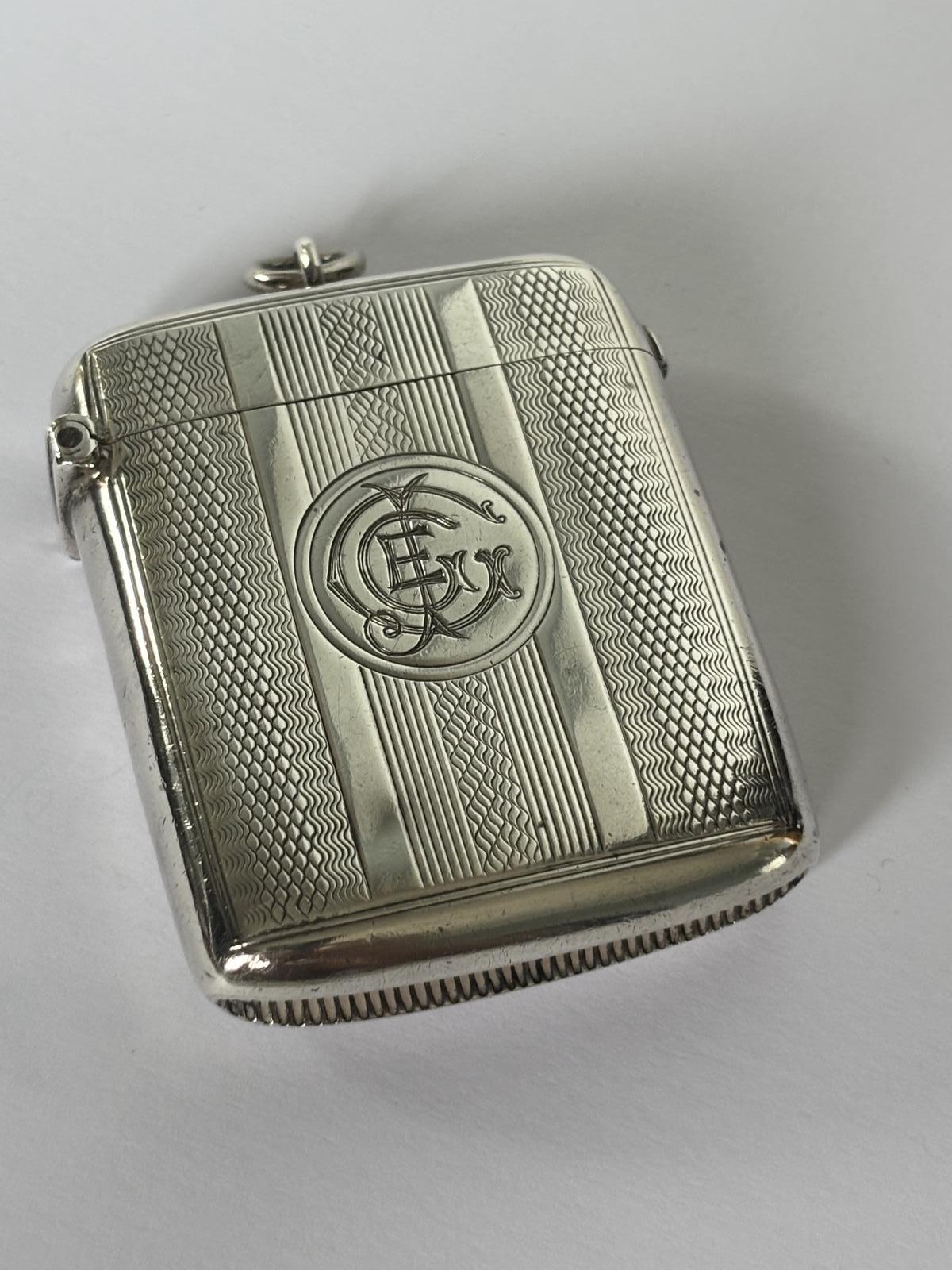 Edwardian Silver Vesta Case - Chester 1904 William Neale (1 of 6) Edwardian Silver Vesta Case - Chester 1904 William Neale (1 of 6)