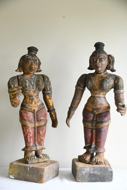 Pair of Indian Temple Figures (1 of 12)