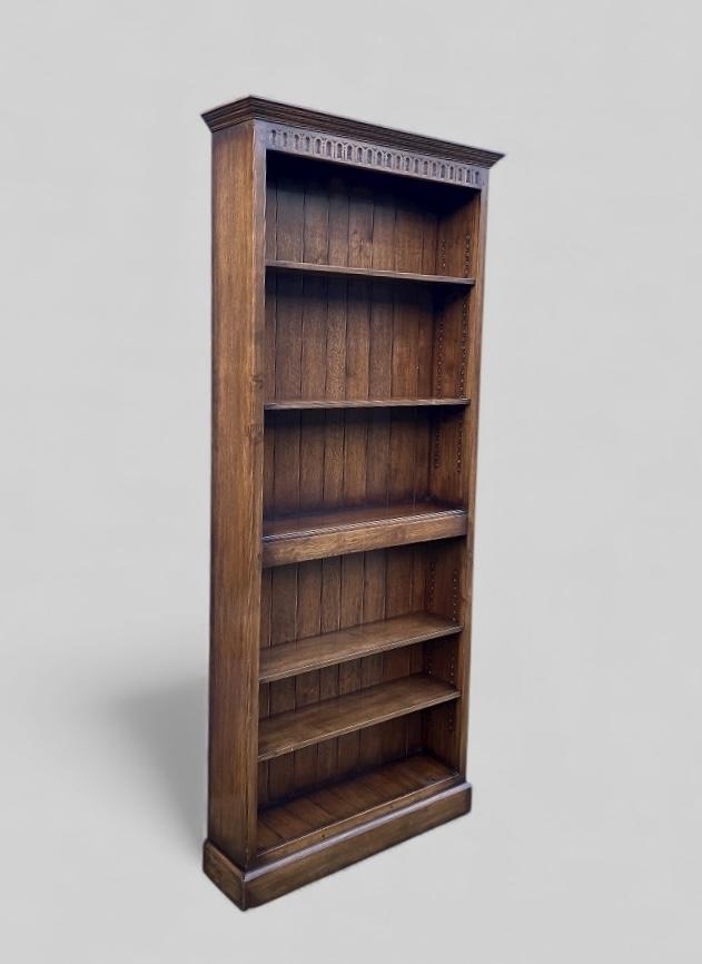 Tall Ipswich Oak Bookcase (1 of 16) Tall Ipswich Oak Bookcase (1 of 16)