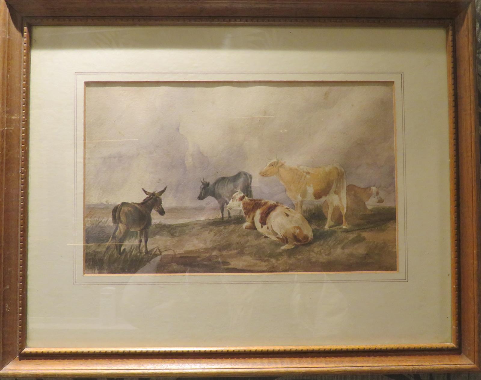 Cattle IN A Landscape Attributed Thomas Sidney Cooper (1 of 3)