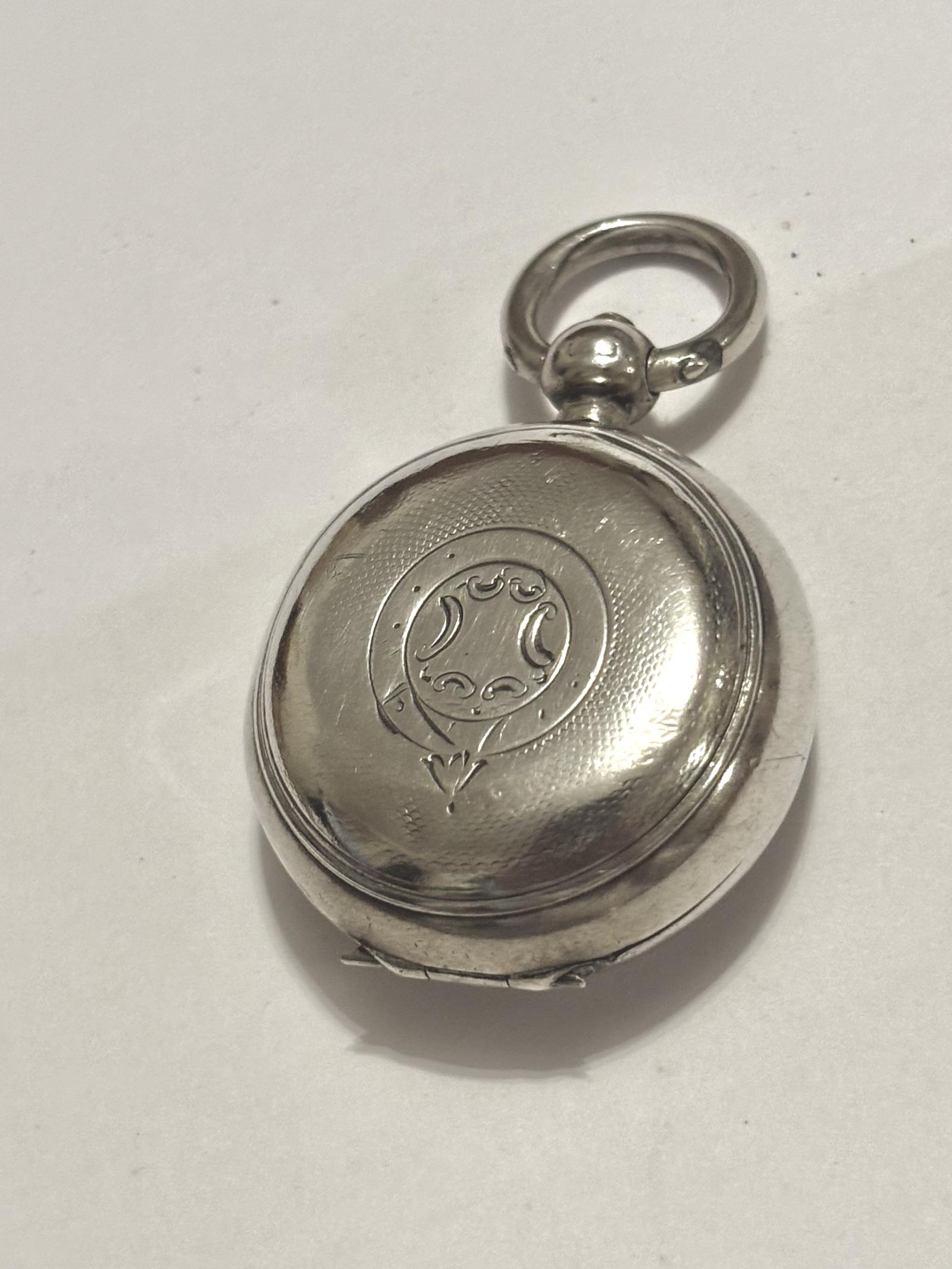 Victorian Silver Sovereign Case Birmingham 1894 Cornelius Saunders & Shepherd (1 of 10)