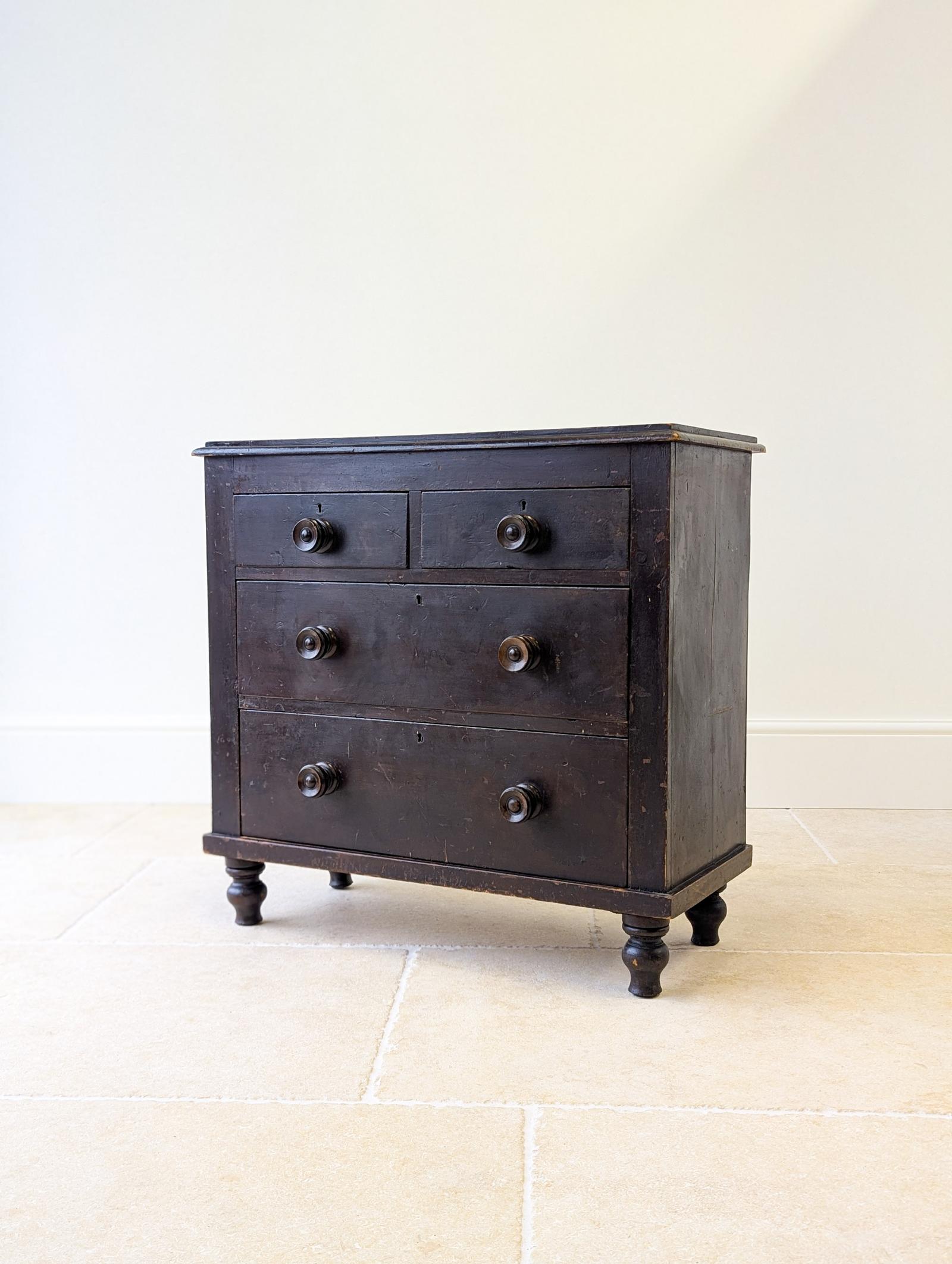 Antique Victorian Welsh Painted Pine Chest of Drawers c.1860 (1 of 19) Antique Victorian Welsh Painted Pine Chest of Drawers c.1860 (1 of 19)