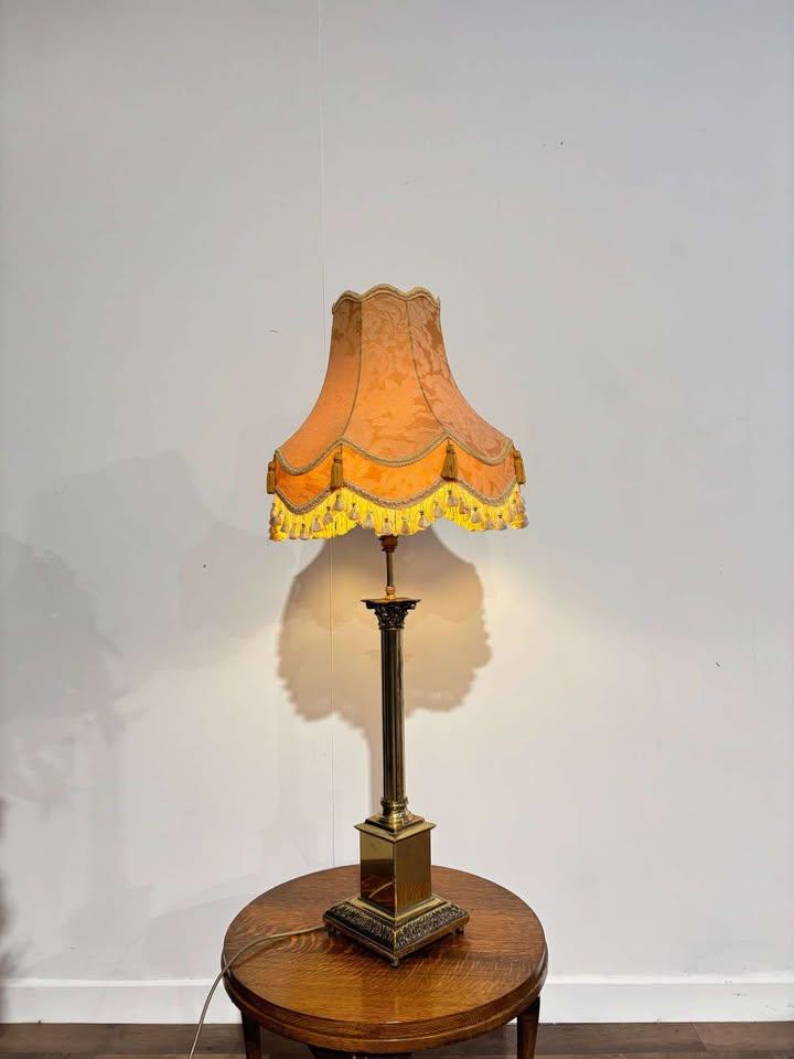 Brass Corinthian Table Lamp (1 of 15) Brass Corinthian Table Lamp (1 of 15)