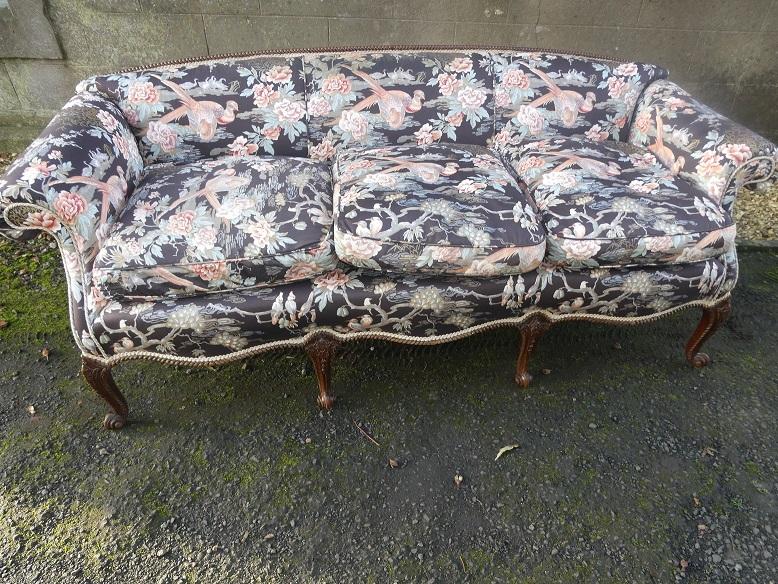 Early 20th Century Chippendale Style Sofa (1 of 12) Early 20th Century Chippendale Style Sofa (1 of 12)