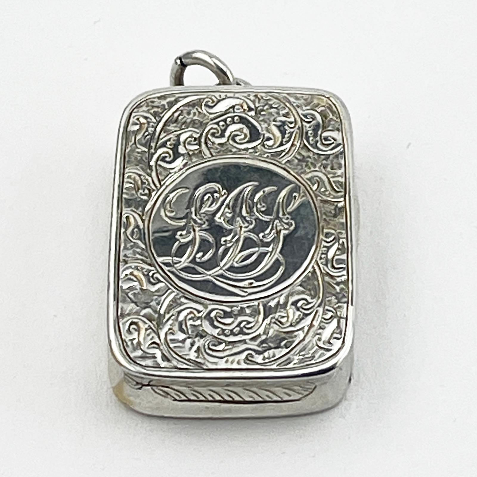 George Unite Victorian Sterling Silver Vinaigrette (1 of 7) George Unite Victorian Sterling Silver Vinaigrette (1 of 7)
