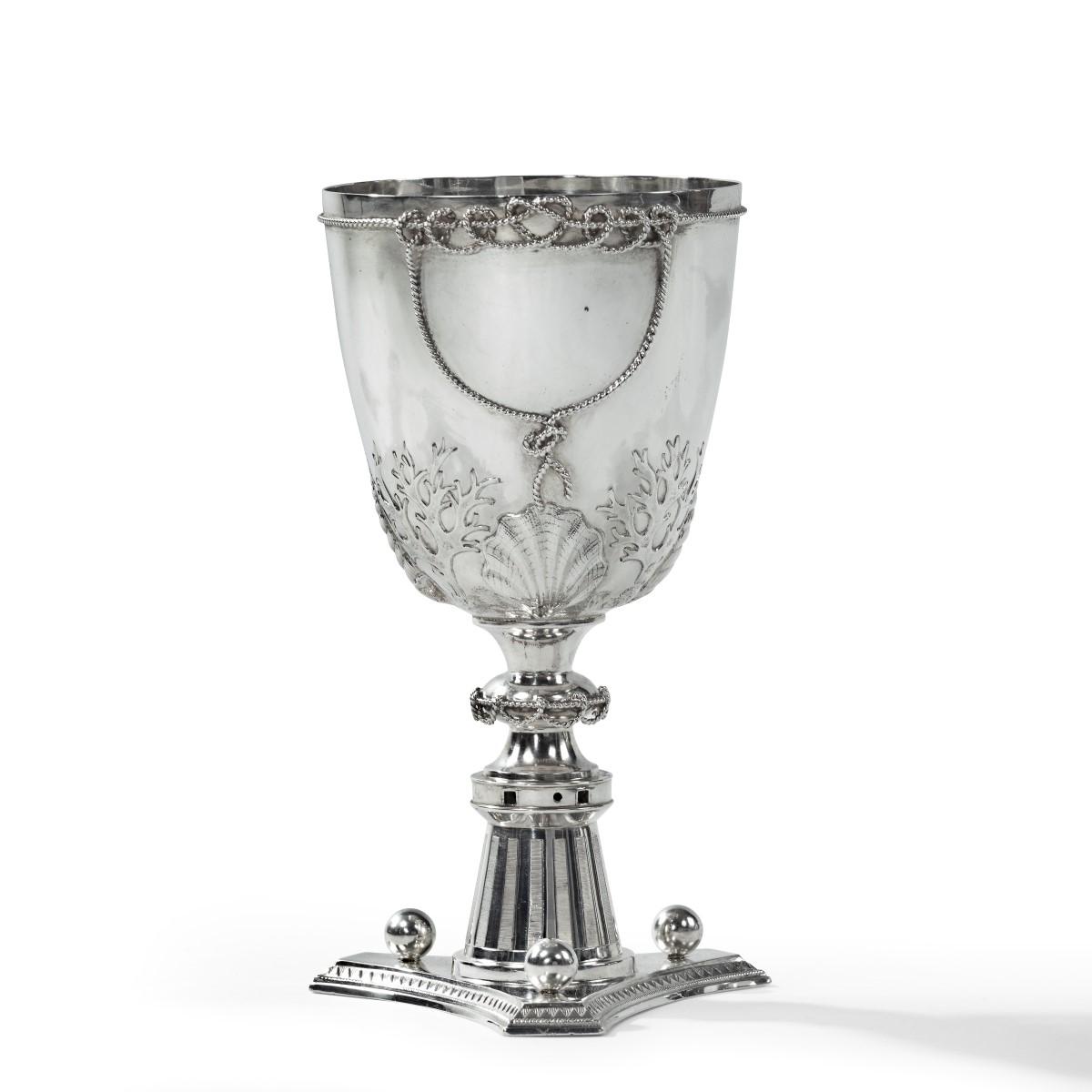Silver Cup by Henry Wilkinson - Dated 1874 (1 of 5)