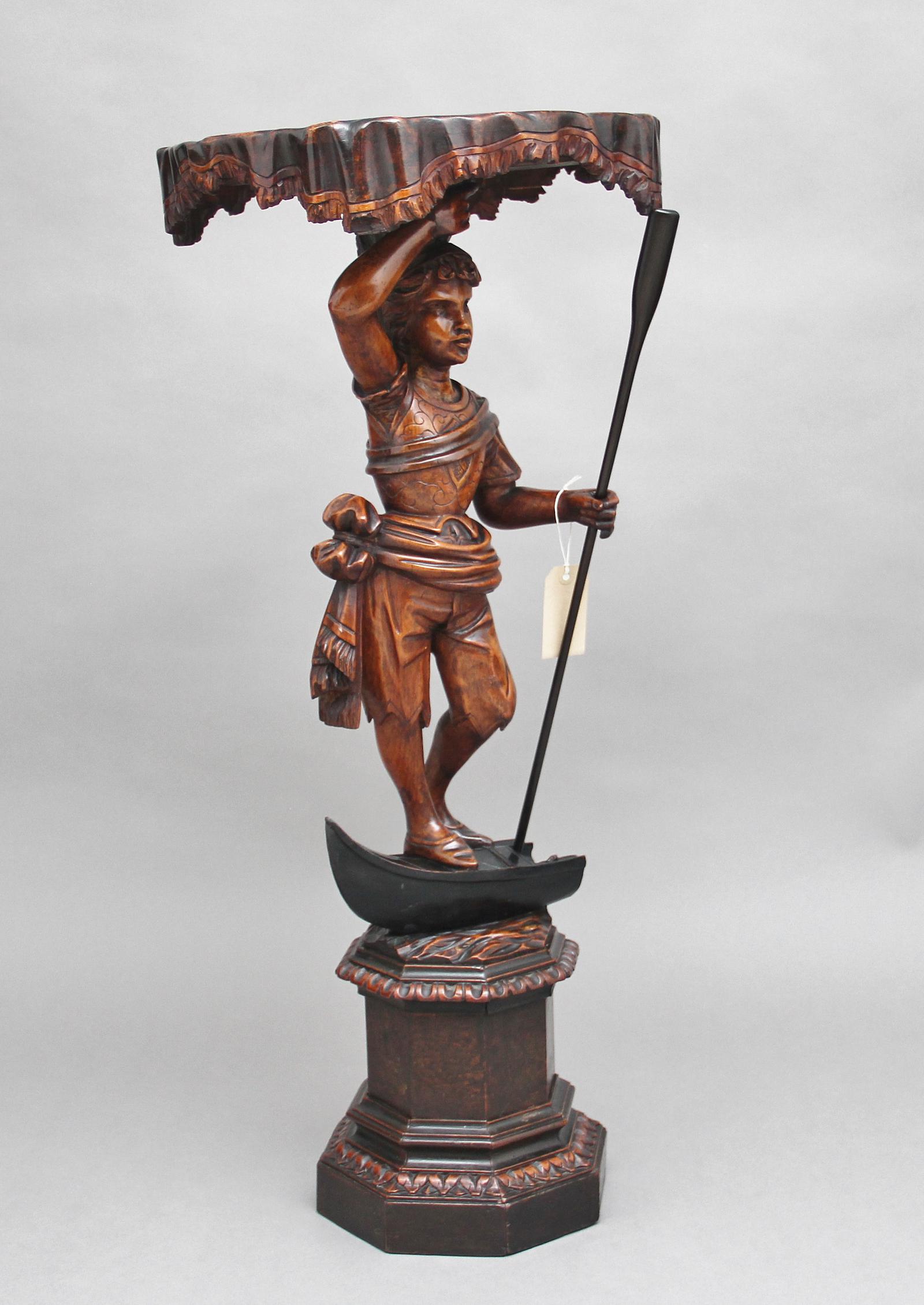 Early 19th Century Venetian Figure Stand (1 of 11)