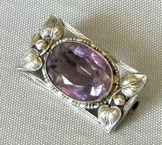 European Silver Brooches - main image