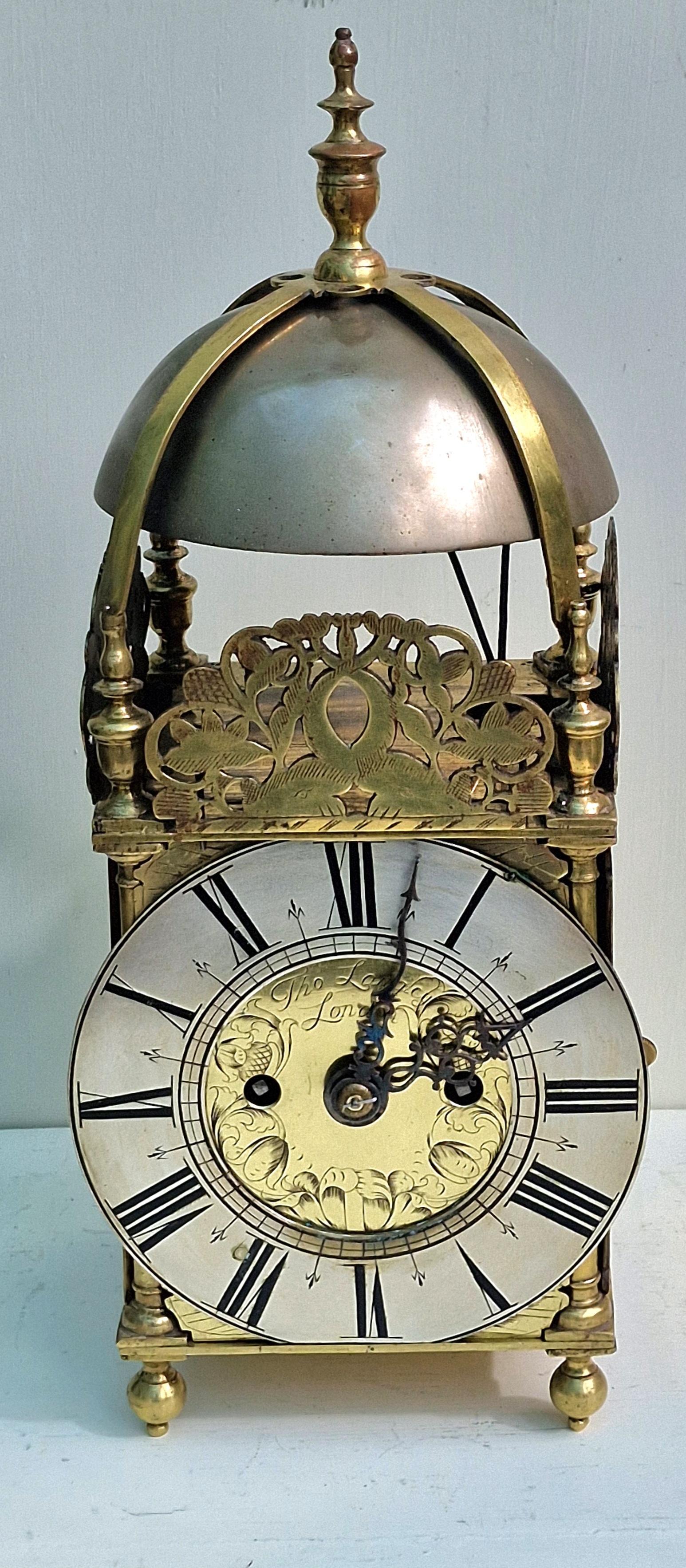 Thomas Langley of London Lantern Clock c.1665 (1 of 9) Thomas Langley of London Lantern Clock c.1665 (1 of 9)