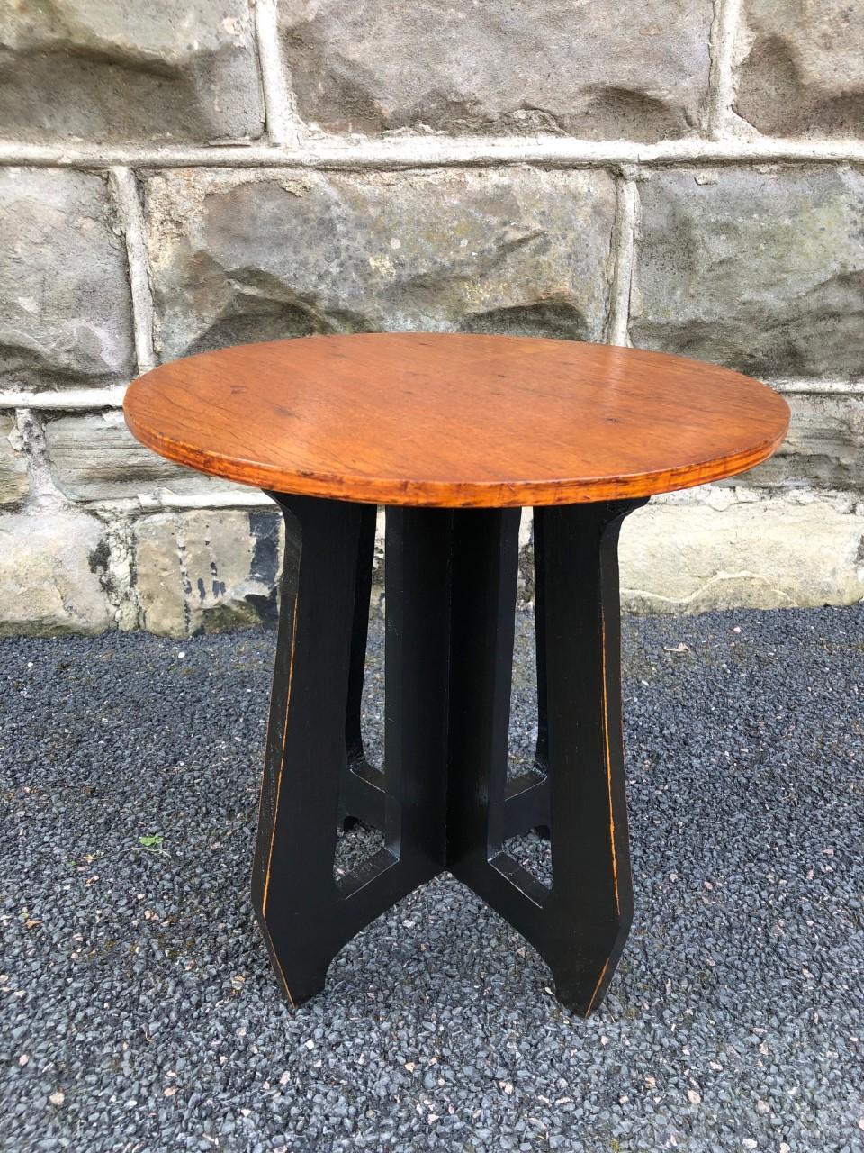 Arts & Crafts Ebonised Mahogany Stand (1 of 5)