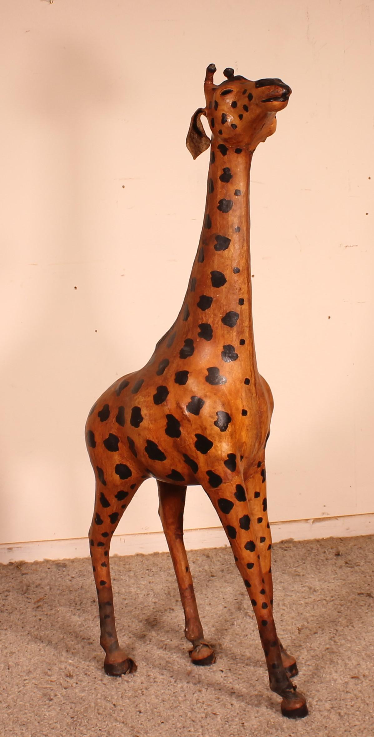 Leather Giraffe 20th Century (1 of 11)