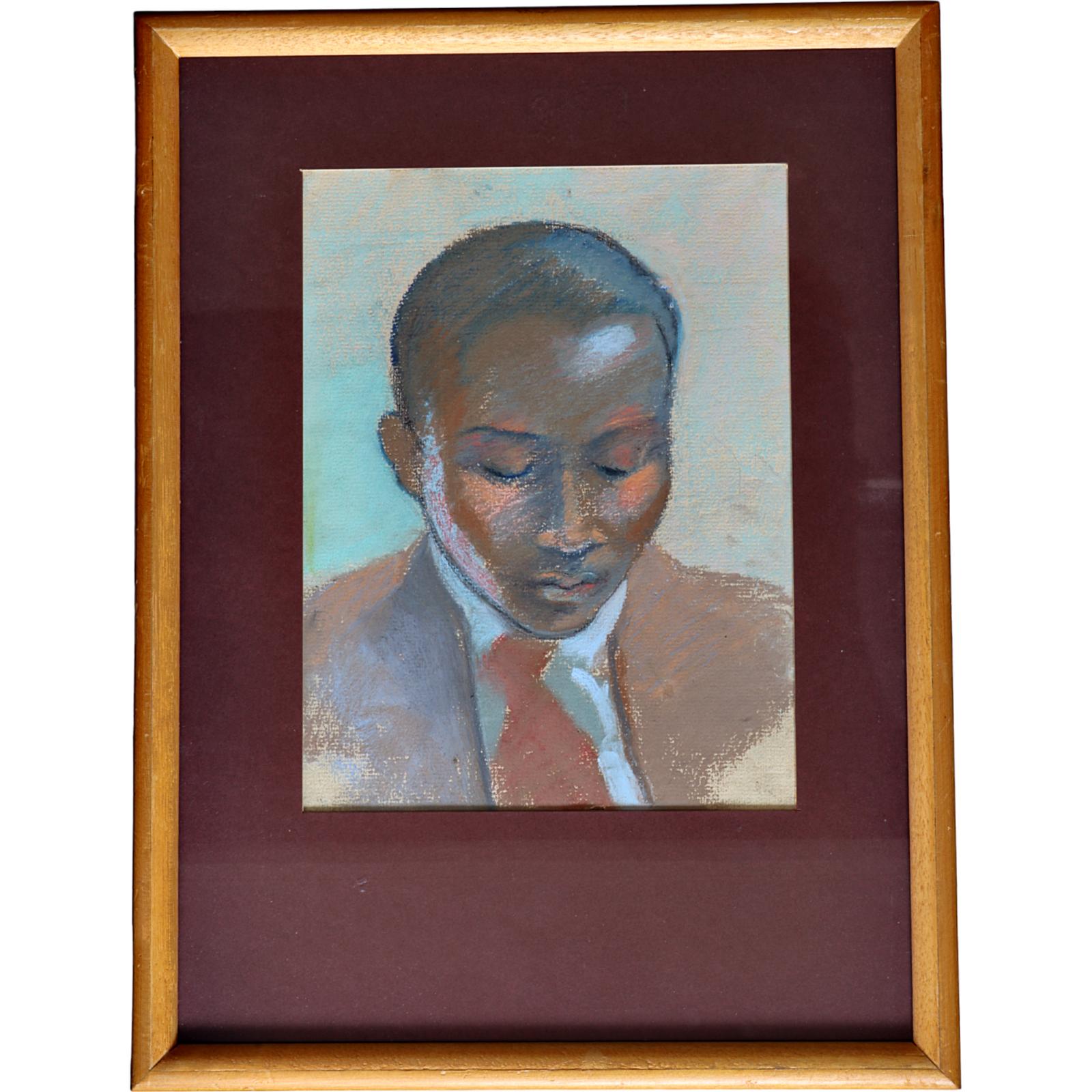 Pastel Portrait of a Young Gentleman (1 of 3)