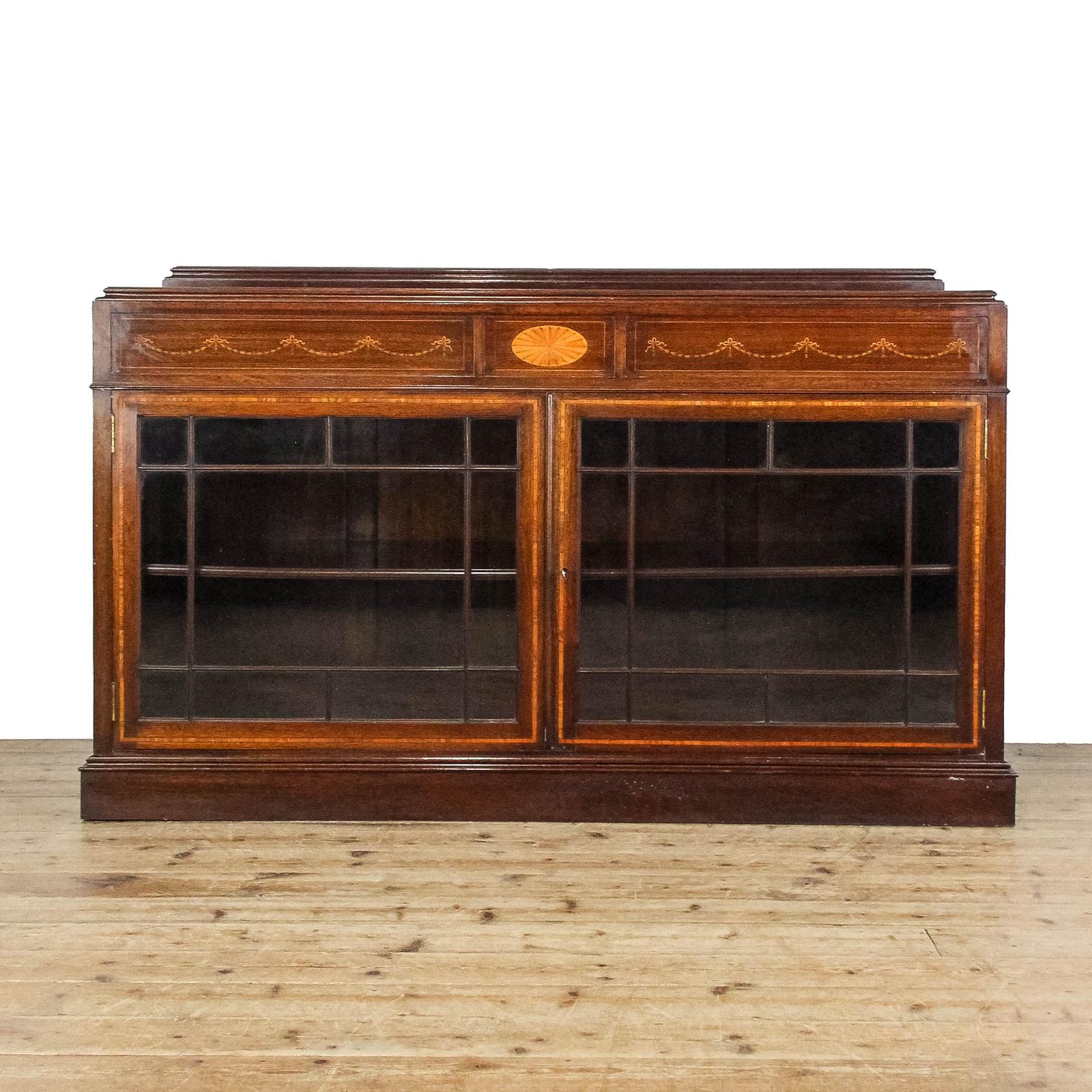 Antique Edwardian Mahogany Glazed Side Cabinet (1 of 9) Antique Edwardian Mahogany Glazed Side Cabinet (1 of 9)