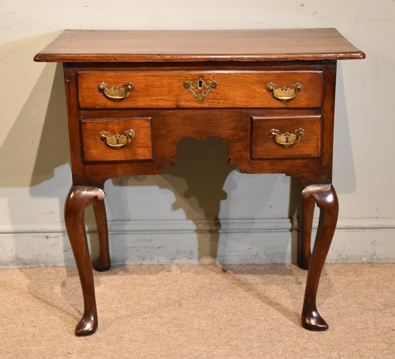 George II Cherry Wood Lowboy (1 of 7) George II Cherry Wood Lowboy (1 of 7)