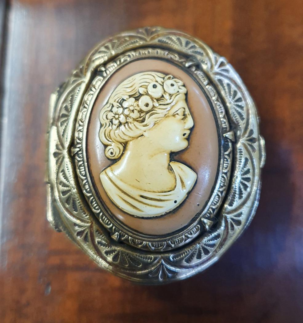 Georgous Victorian Oval Brass Snuff Box (1 of 5) Georgous Victorian Oval Brass Snuff Box (1 of 5)